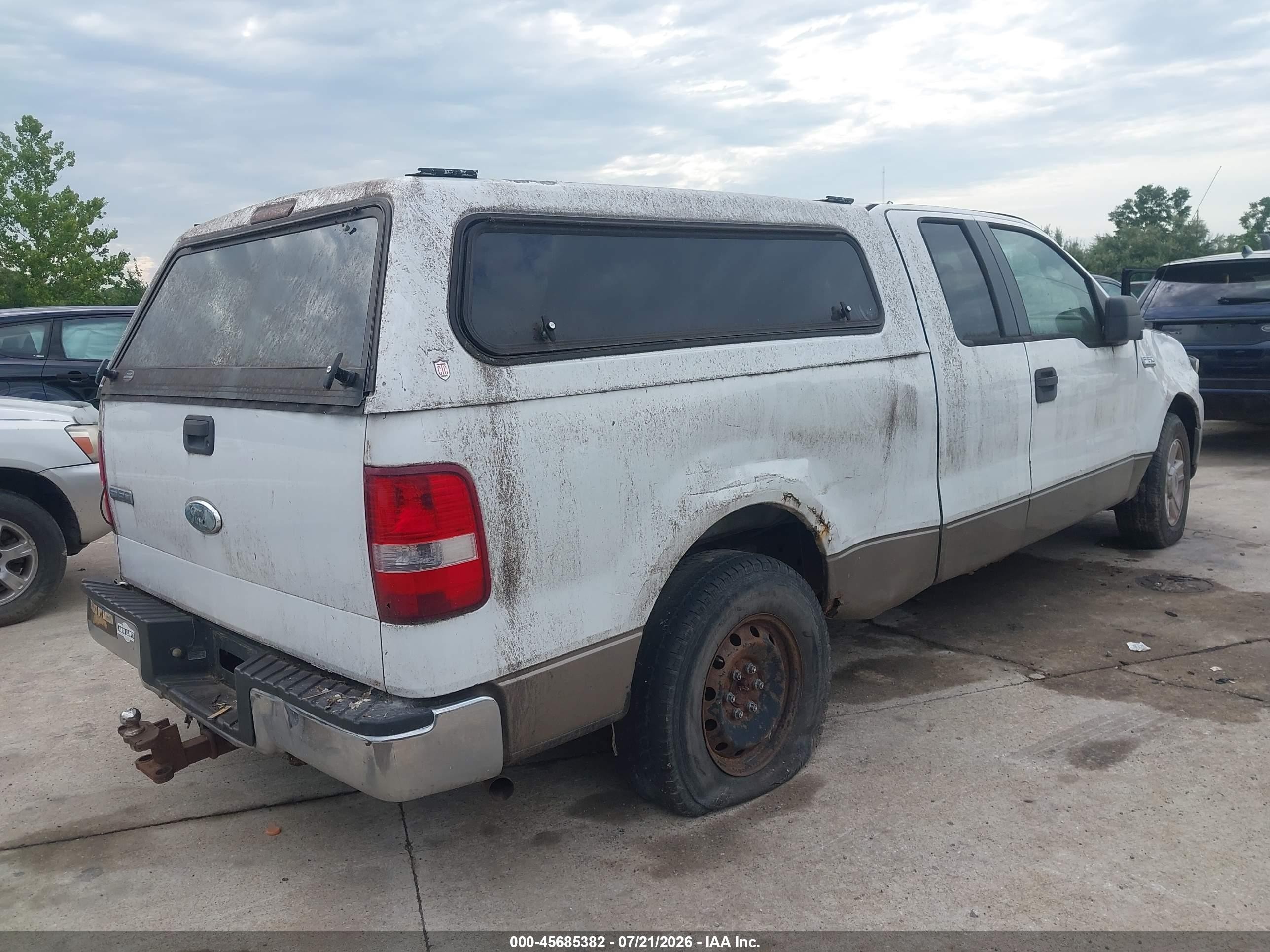 2006 Ford F-150 Lariat/xl/xlt White vin: 1FTPX12V46NB15320