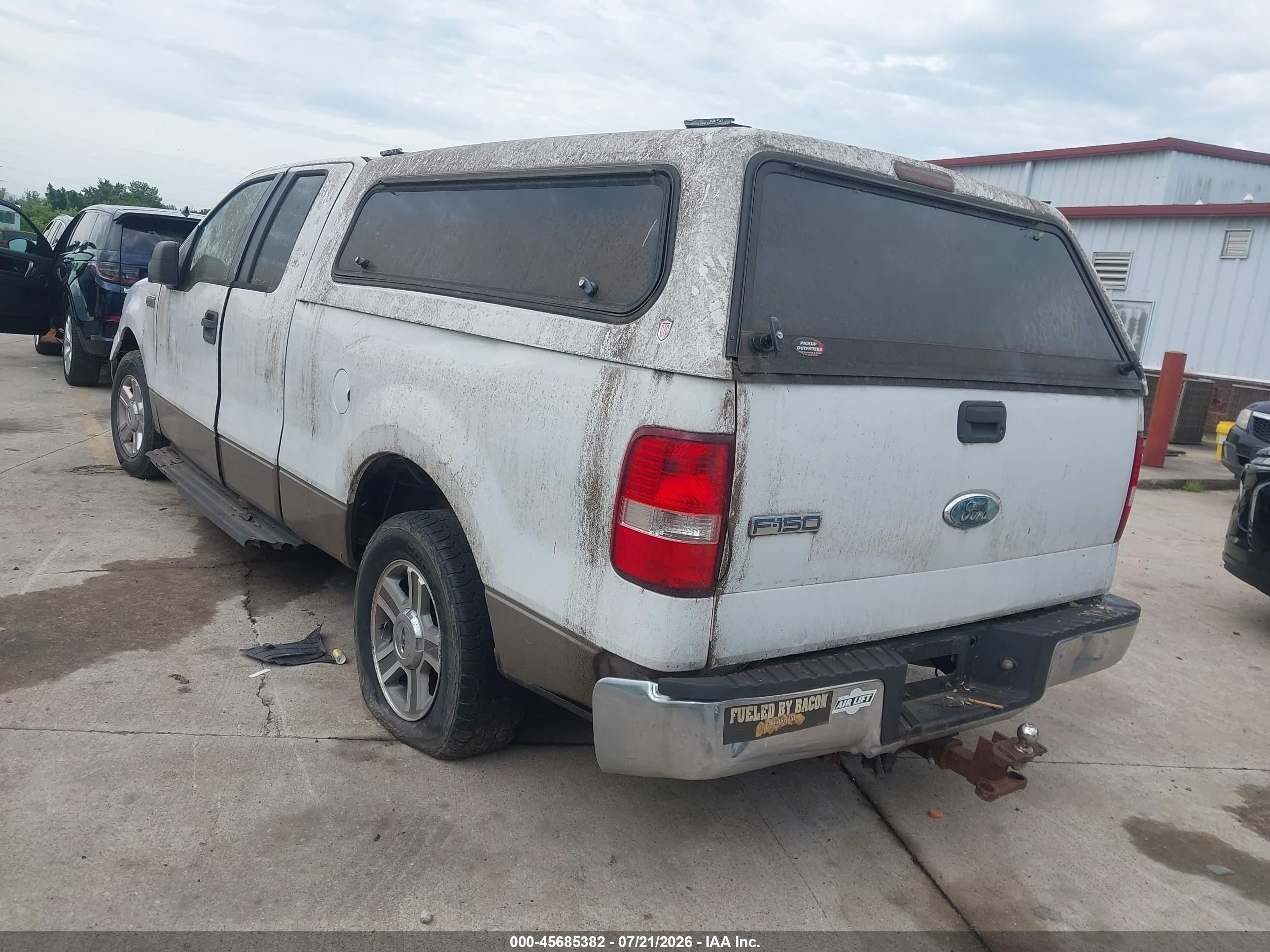 2006 Ford F-150 Lariat/xl/xlt White vin: 1FTPX12V46NB15320