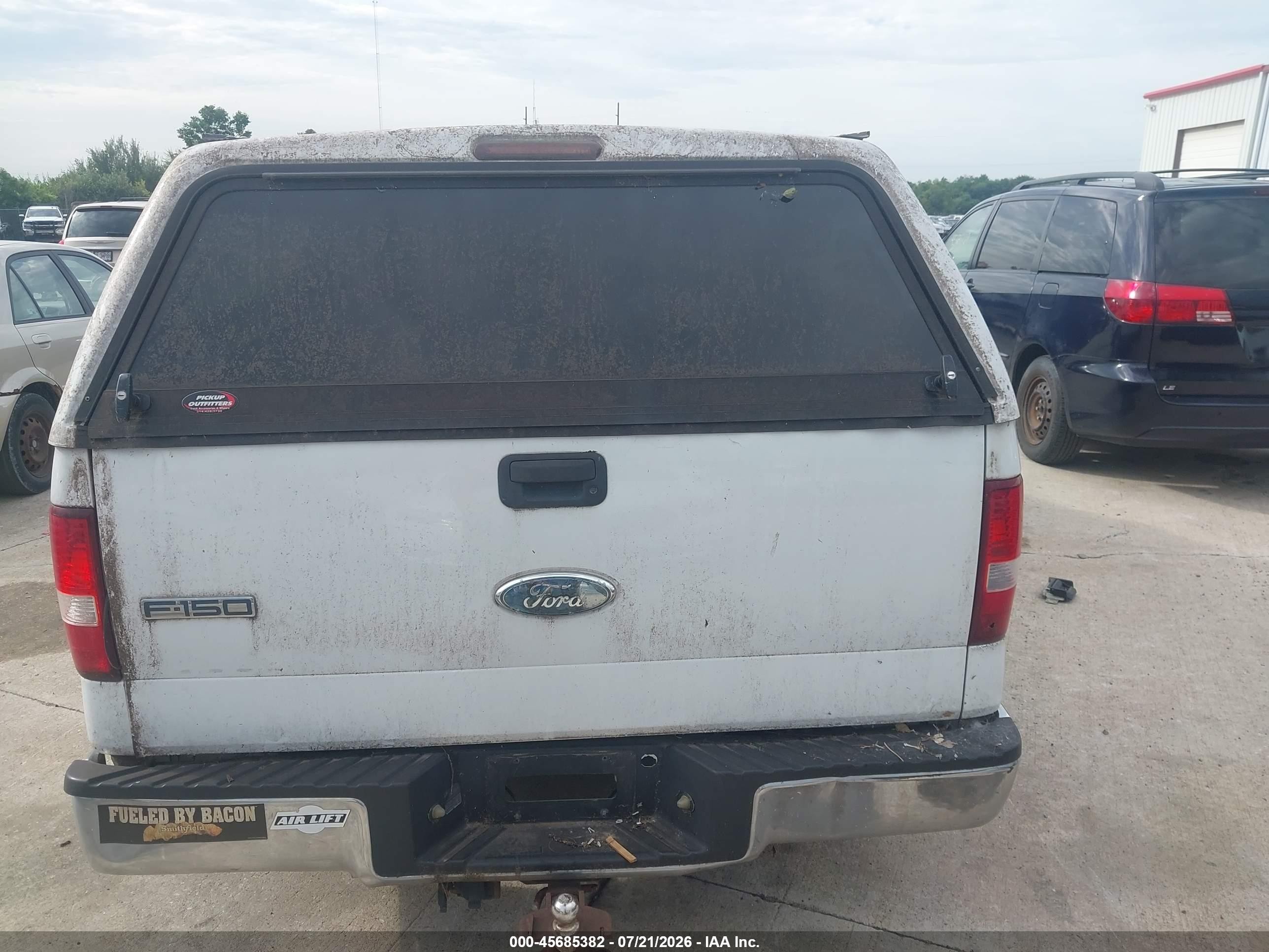 2006 Ford F-150 Lariat/xl/xlt White vin: 1FTPX12V46NB15320