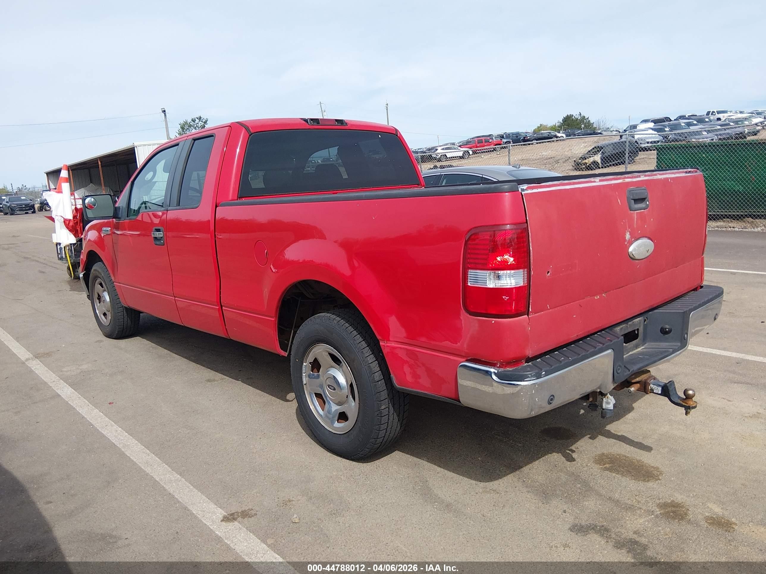 2007 Ford F-150 Lariat/stx/xl/xlt Красный vin: 1FTPX12V47NA04638