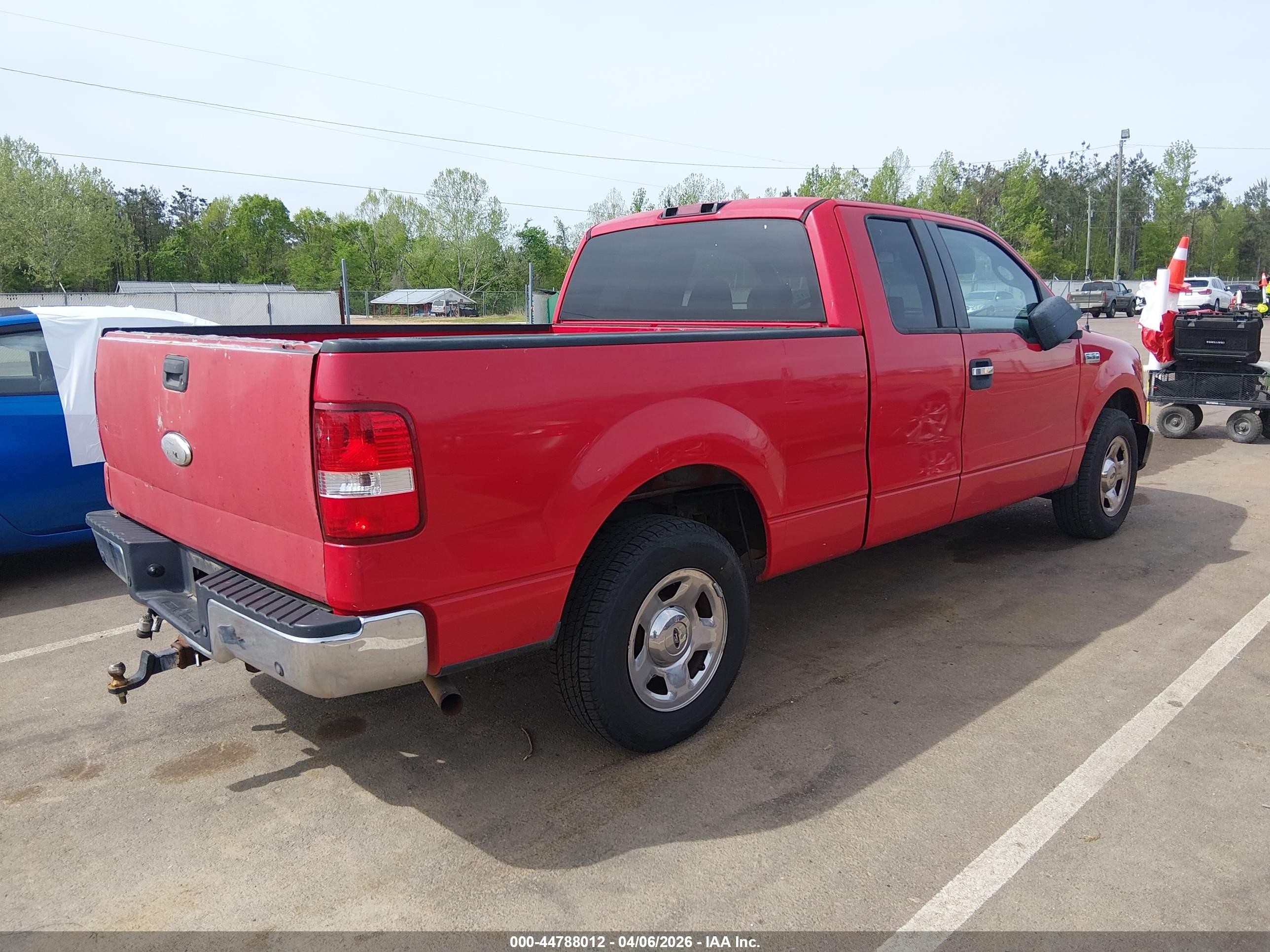 2007 Ford F-150 Lariat/stx/xl/xlt Красный vin: 1FTPX12V47NA04638