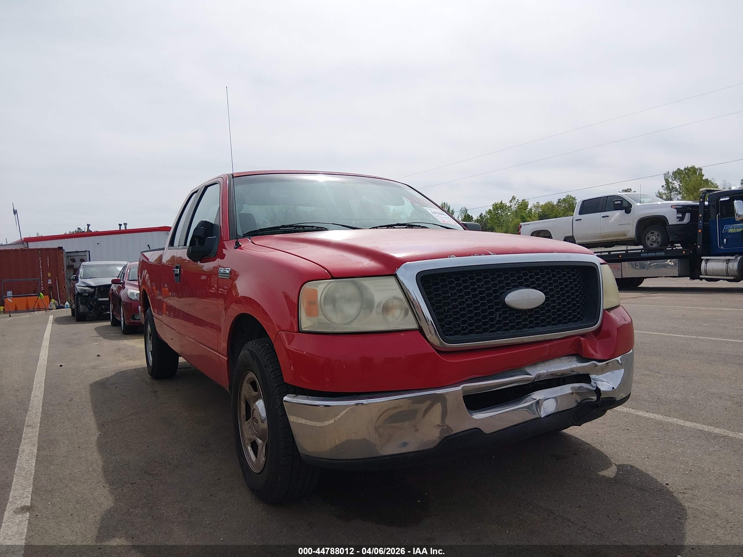 2007 Ford F-150 Lariat/stx/xl/xlt Красный vin: 1FTPX12V47NA04638