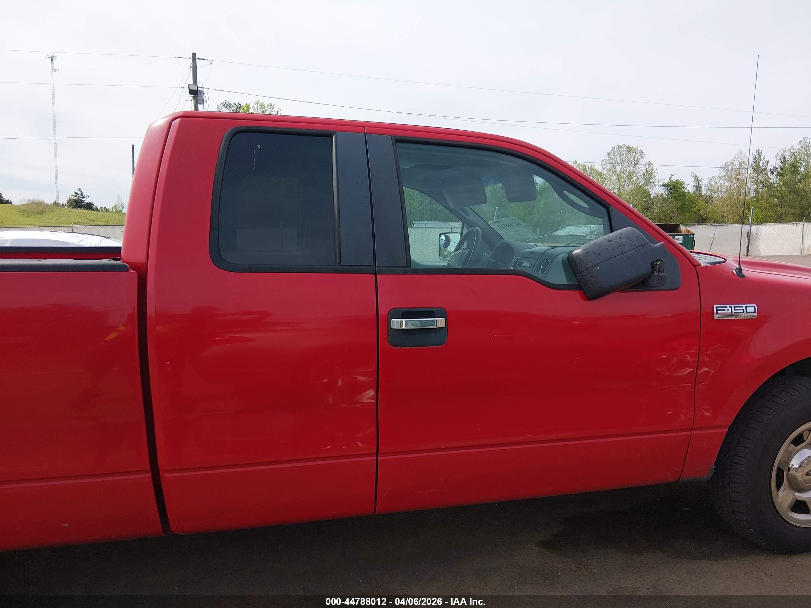 2007 Ford F-150 Lariat/stx/xl/xlt Красный vin: 1FTPX12V47NA04638