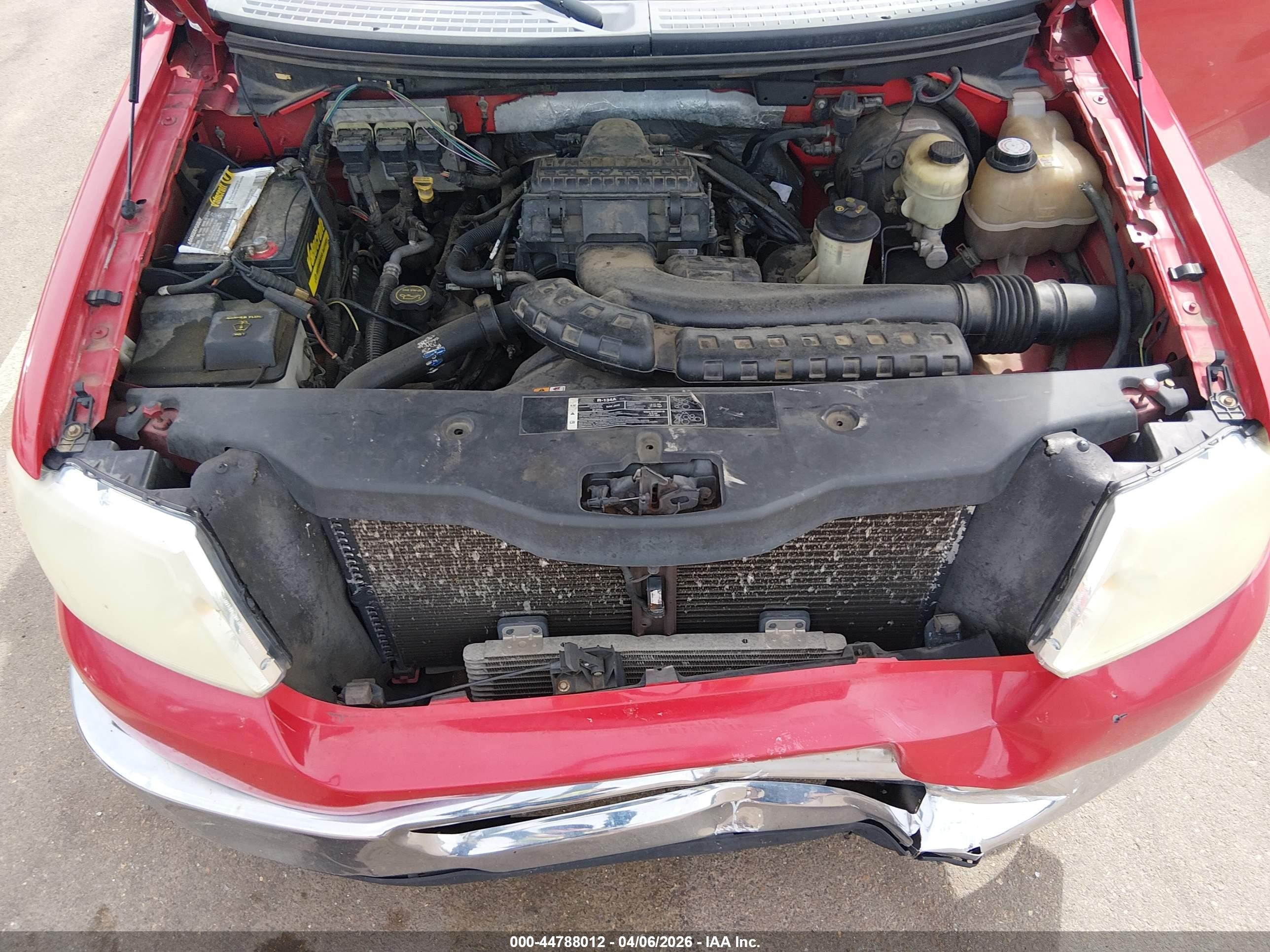 2007 Ford F-150 Lariat/stx/xl/xlt Красный vin: 1FTPX12V47NA04638