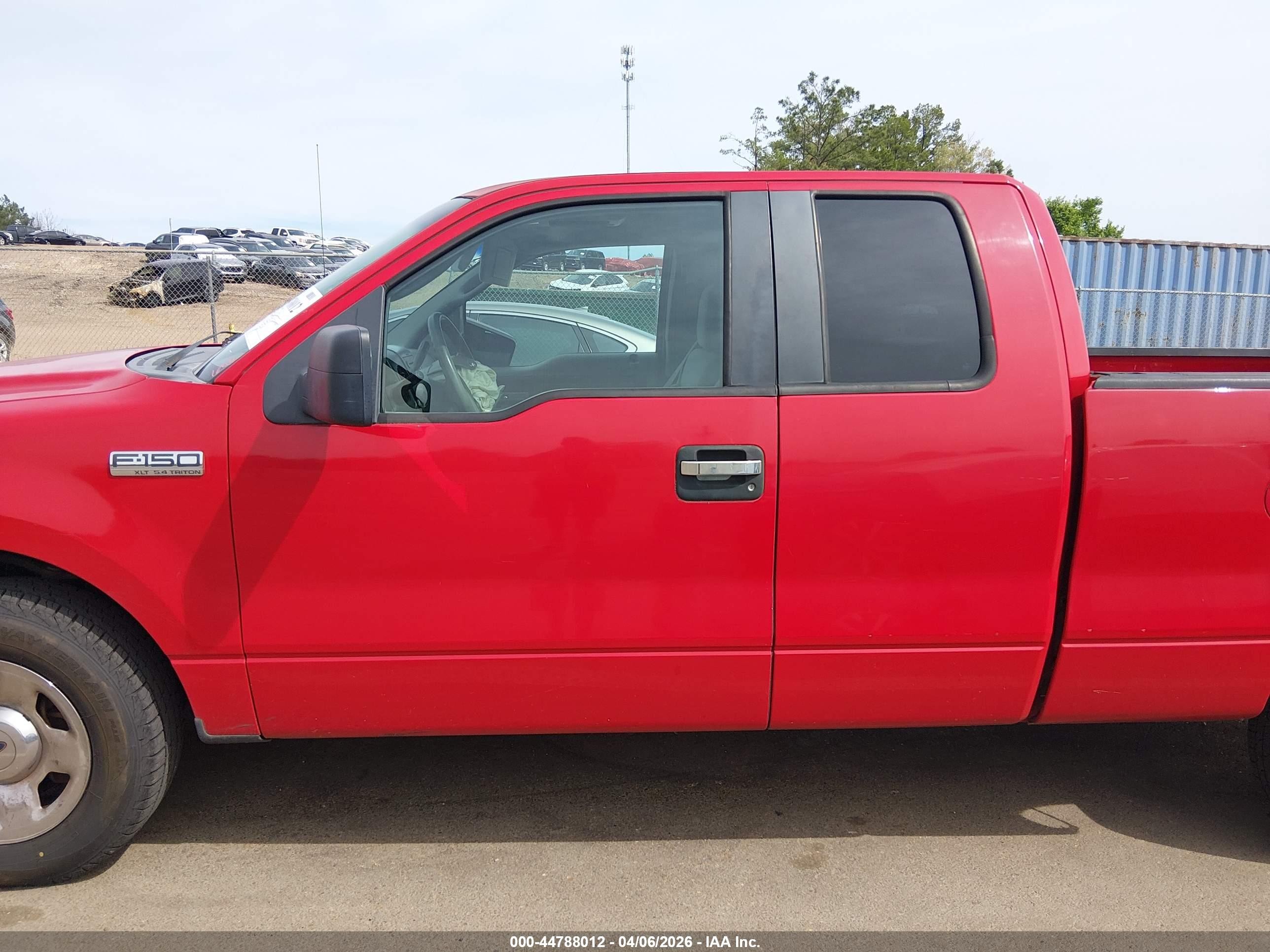 2007 Ford F-150 Lariat/stx/xl/xlt Красный vin: 1FTPX12V47NA04638