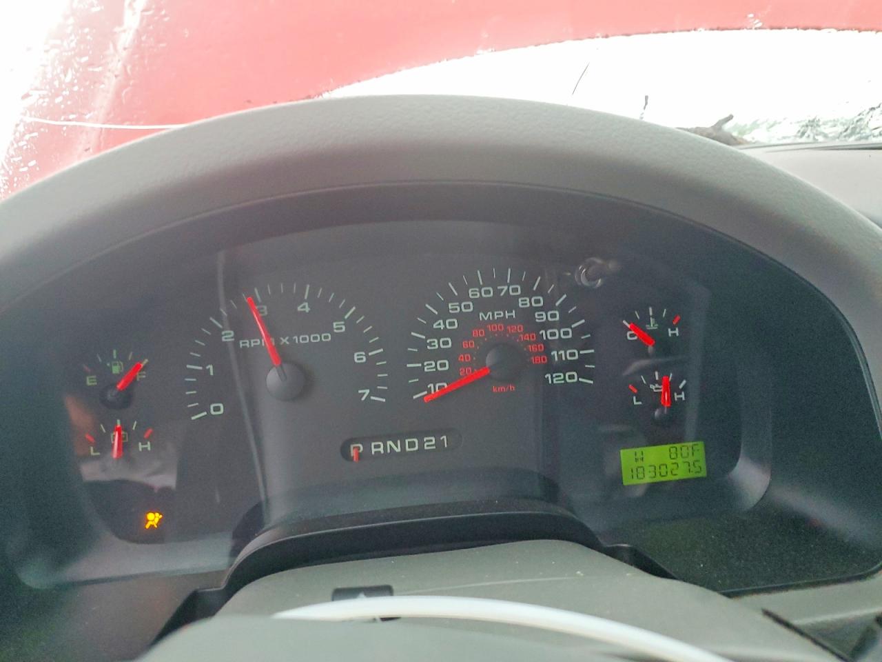 2008 Ford F150 Red vin: 1FTPX12V48KD13366