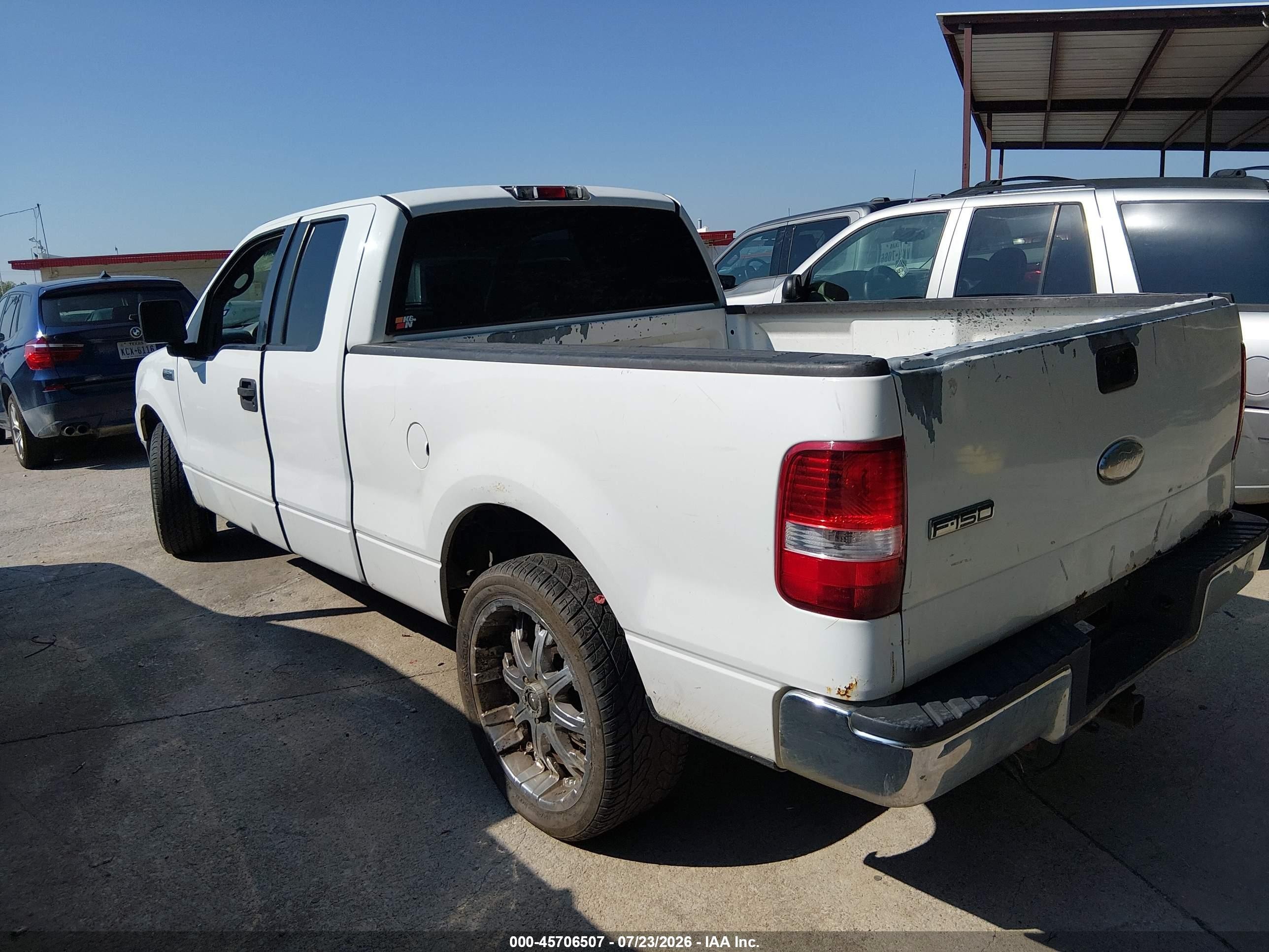 2006 Ford F-150 Lariat/xl/xlt White vin: 1FTPX12V56KD92219