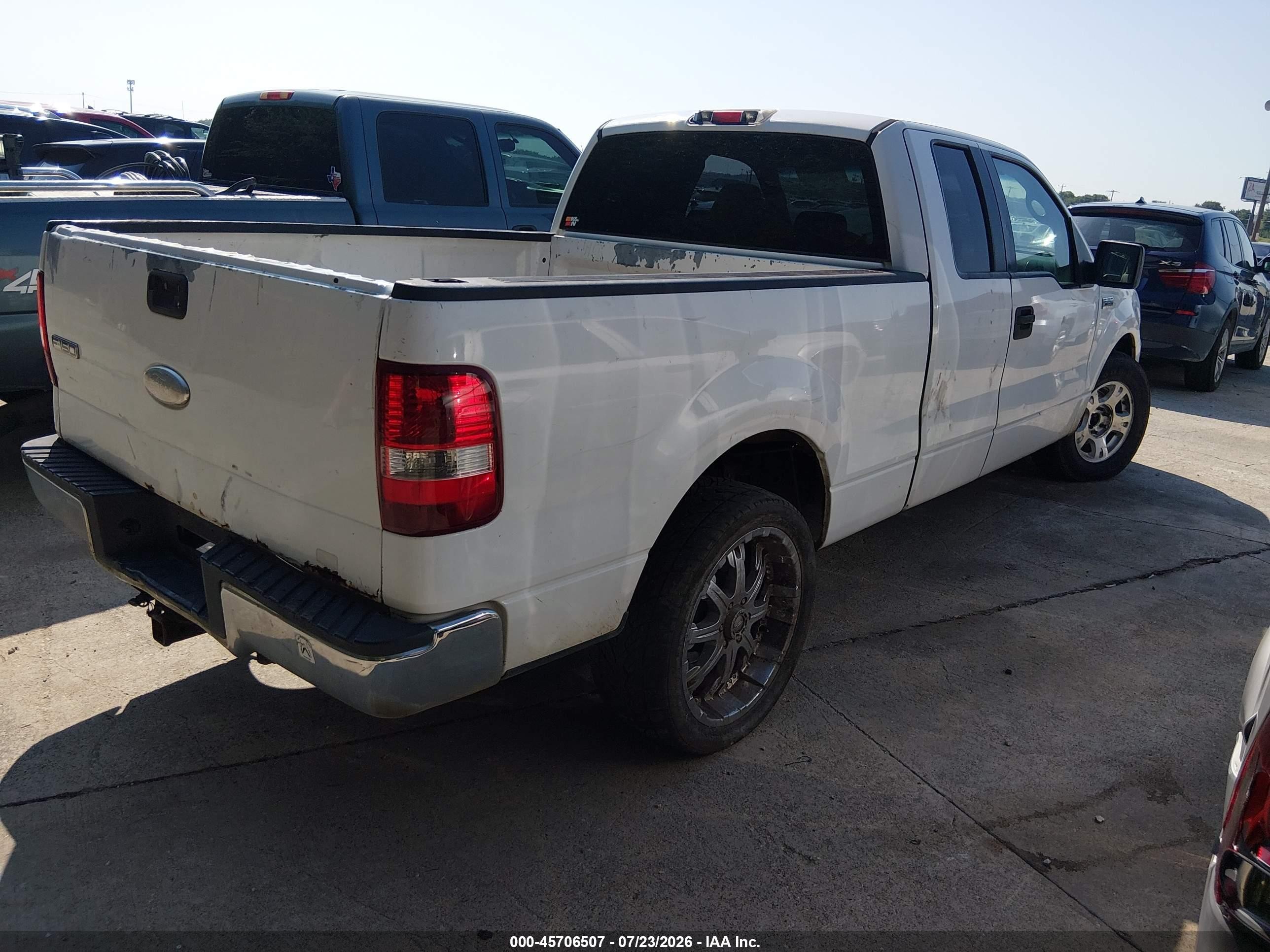 2006 Ford F-150 Lariat/xl/xlt White vin: 1FTPX12V56KD92219