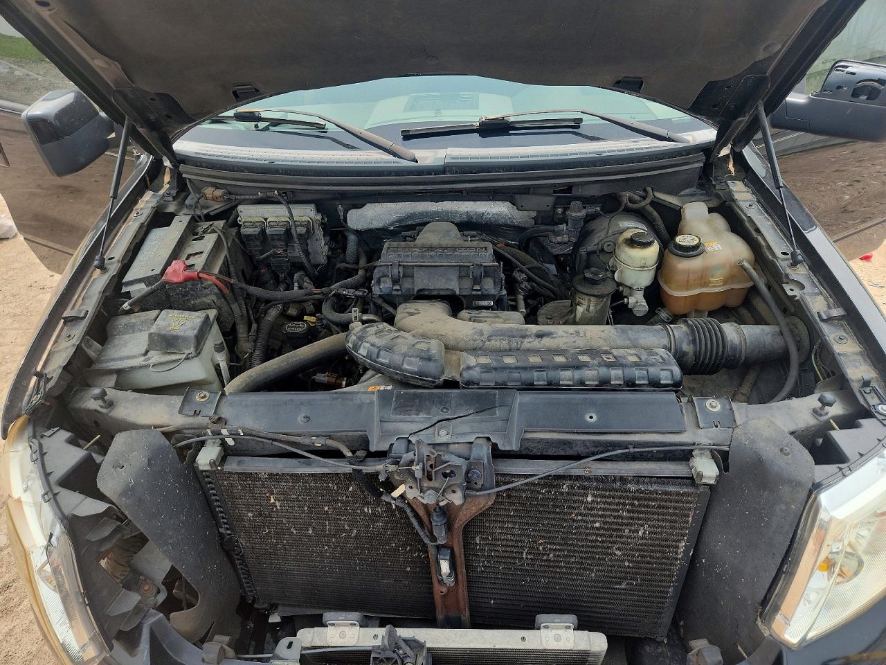 2007 Ford F150 Black vin: 1FTPX12V67KC10898
