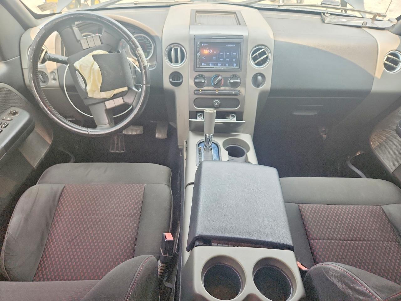 2007 Ford F150 Black vin: 1FTPX12V67KC10898