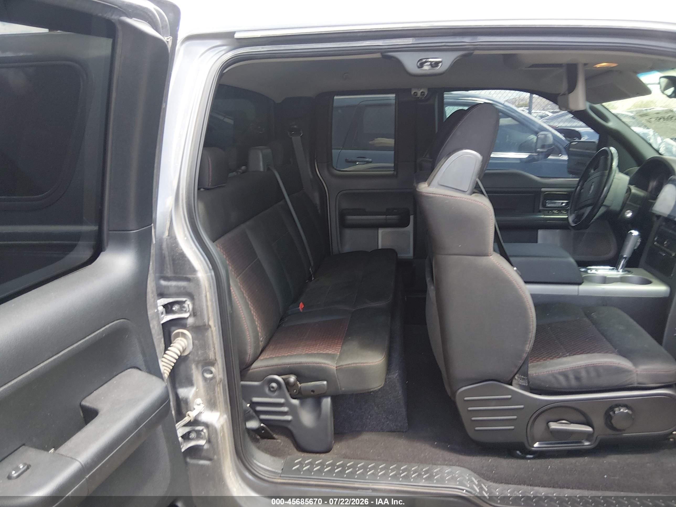 2007 Ford F-150 Lariat/stx/xl/xlt Gray vin: 1FTPX12V67KC45618