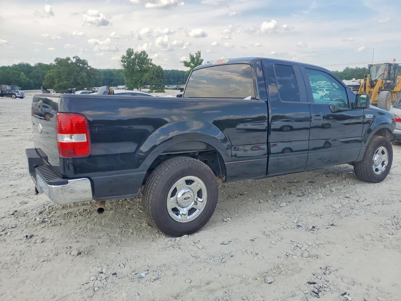 2007 Ford F150 Black vin: 1FTPX12V67KD47047