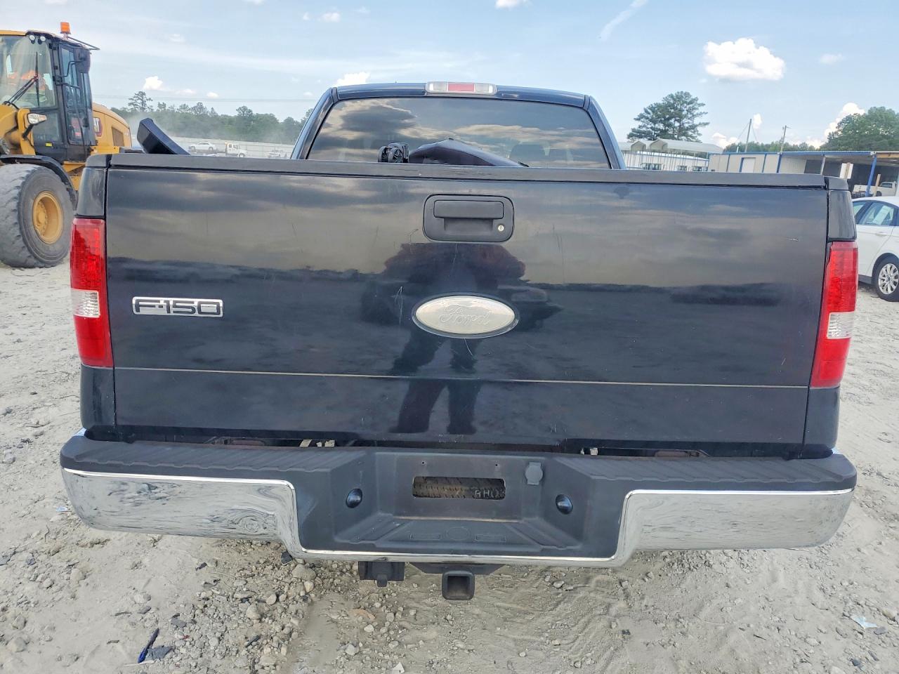 2007 Ford F150 Black vin: 1FTPX12V67KD47047