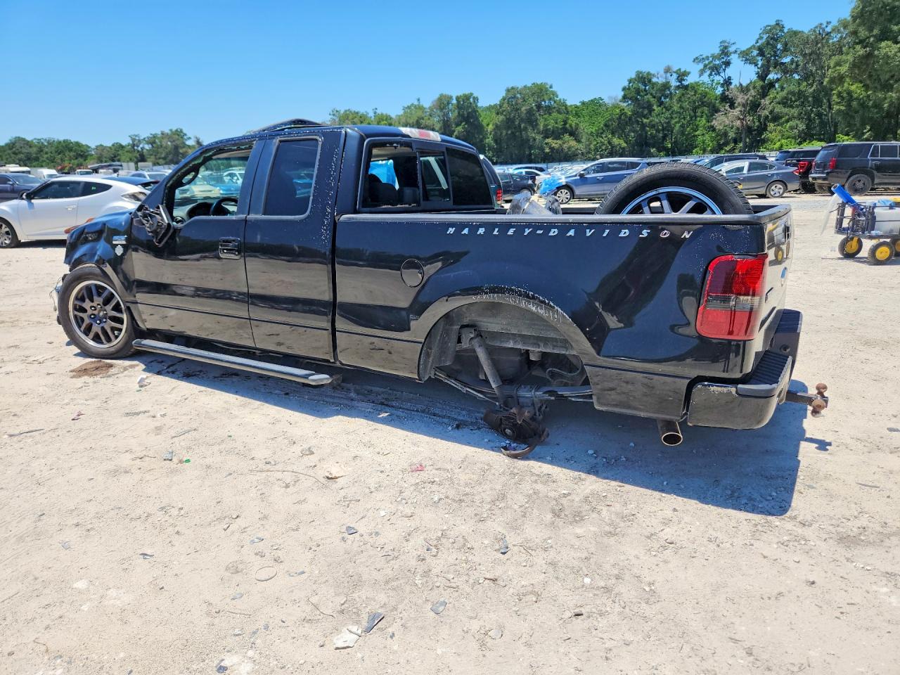 2008 Ford F150 Black vin: 1FTPX12V68KC11258