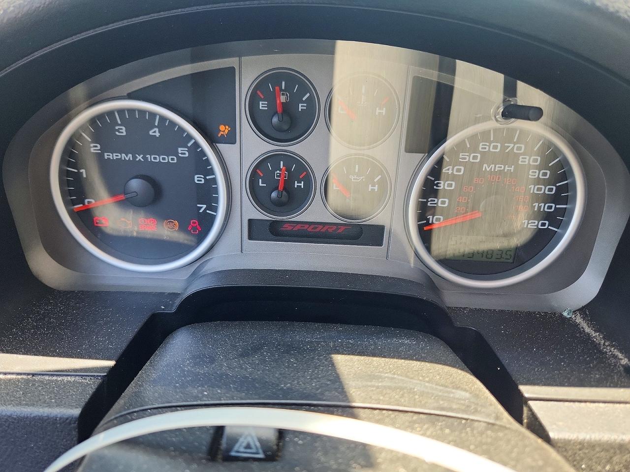 2008 Ford F150 Black vin: 1FTPX12V68KC11258