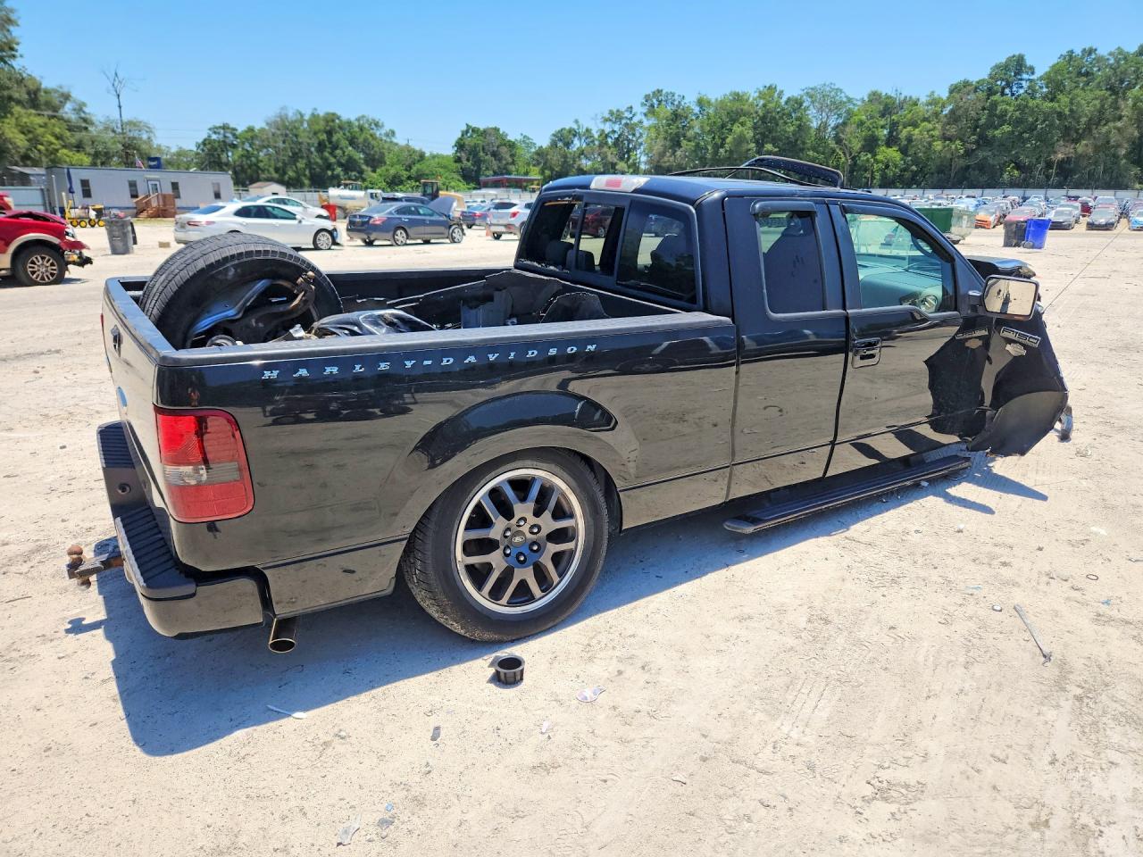 2008 Ford F150 Black vin: 1FTPX12V68KC11258