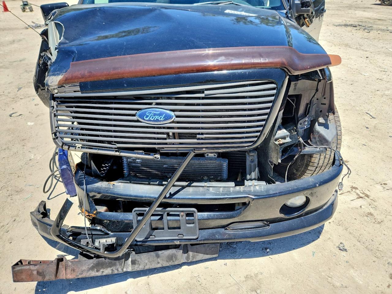 2008 Ford F150 Black vin: 1FTPX12V68KC11258