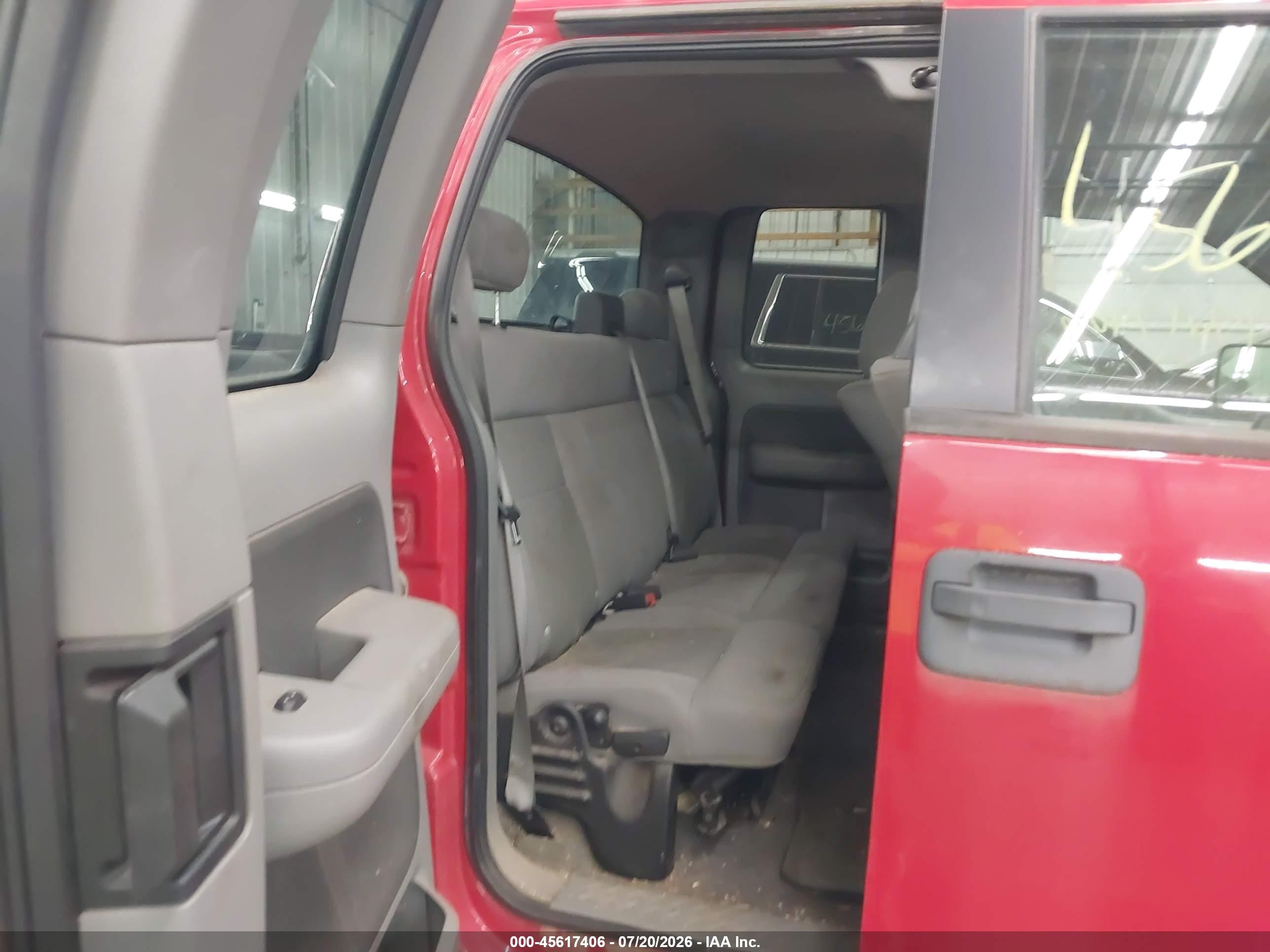 2006 Ford F-150 Lariat/xl/xlt Red vin: 1FTPX12V76FB35751