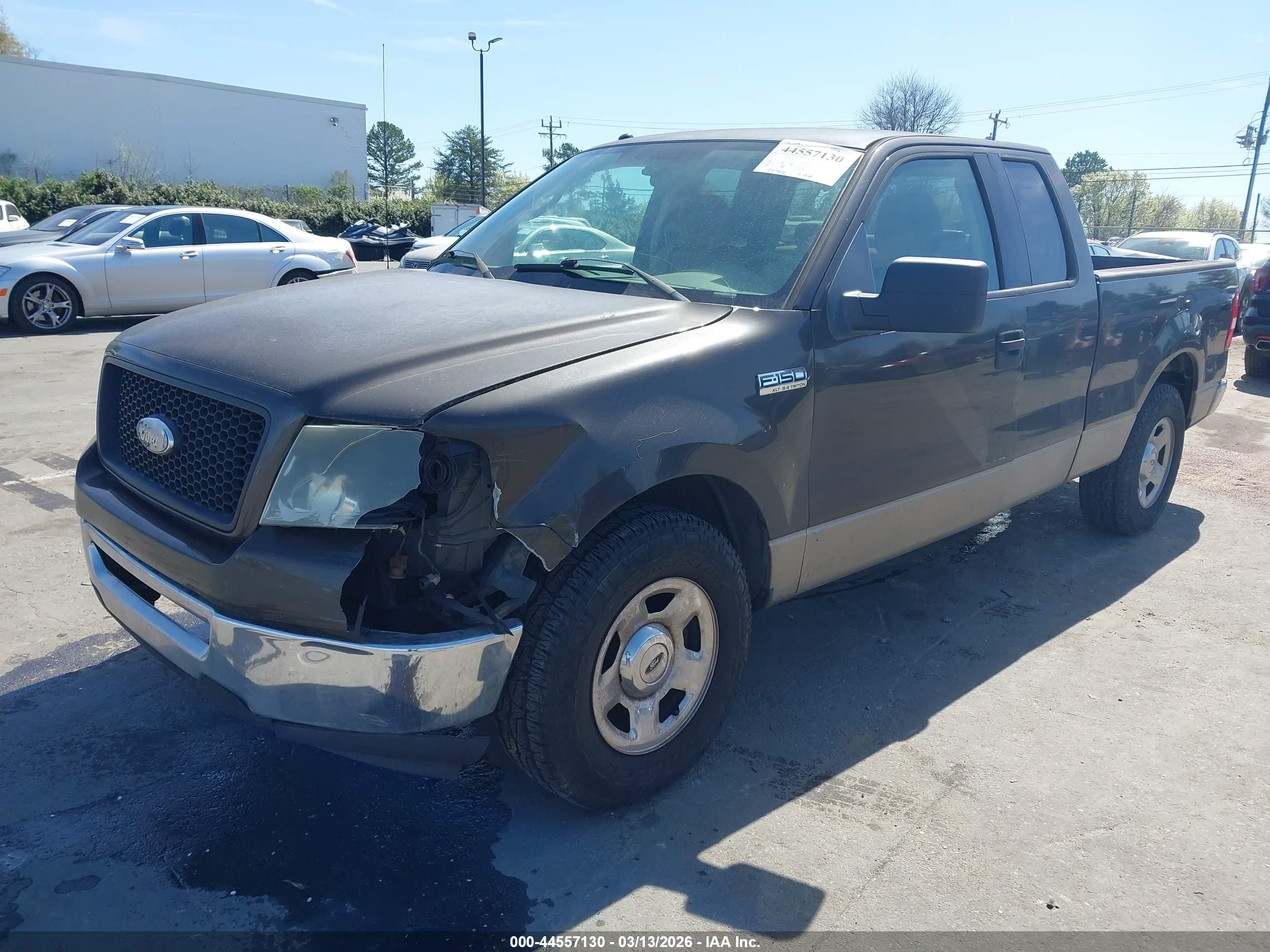 2006 Ford F-150 Lariat/xl/xlt Gray vin: 1FTPX12V76NA84998