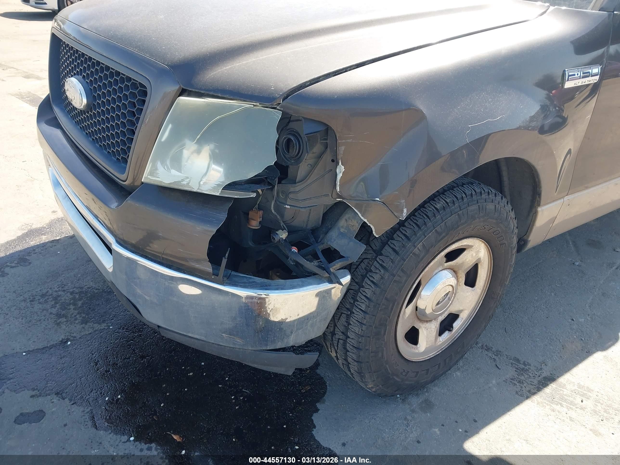 2006 Ford F-150 Lariat/xl/xlt Gray vin: 1FTPX12V76NA84998