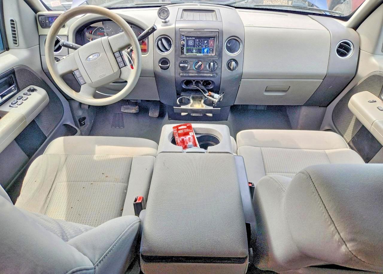 2007 Ford F150 Blue vin: 1FTPX12V87FA92488