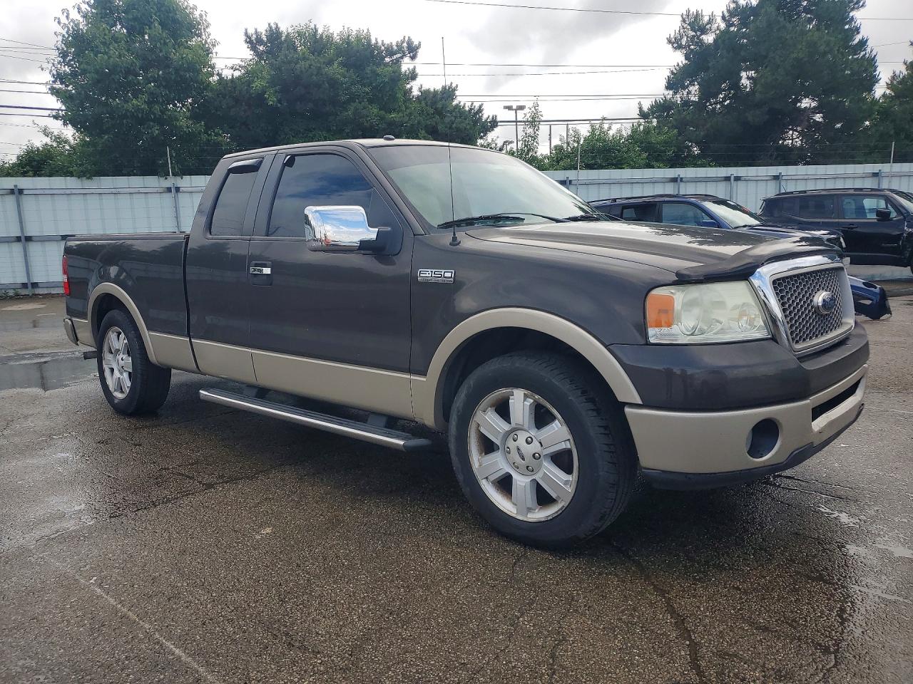 2007 Ford F150 Gray vin: 1FTPX12V87FB22959