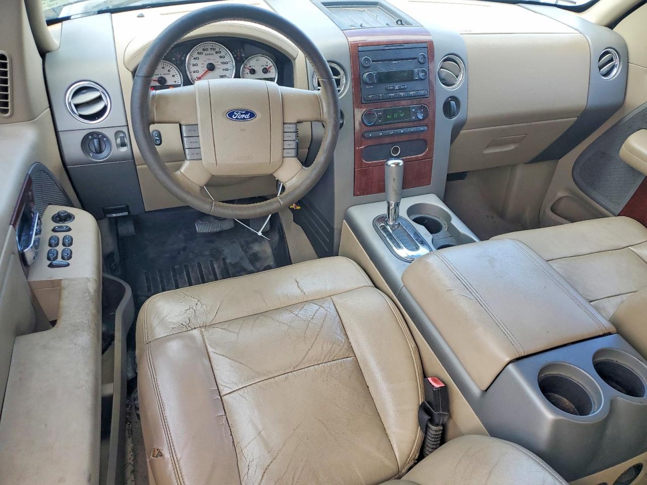 2007 Ford F150 Gray vin: 1FTPX12V87FB22959