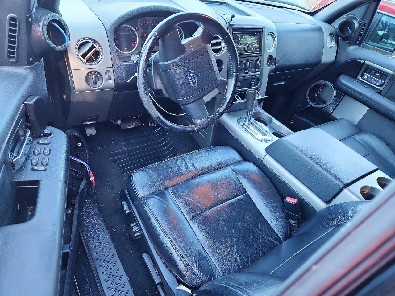 2007 Ford F150 Black vin: 1FTPX12V87KC13401