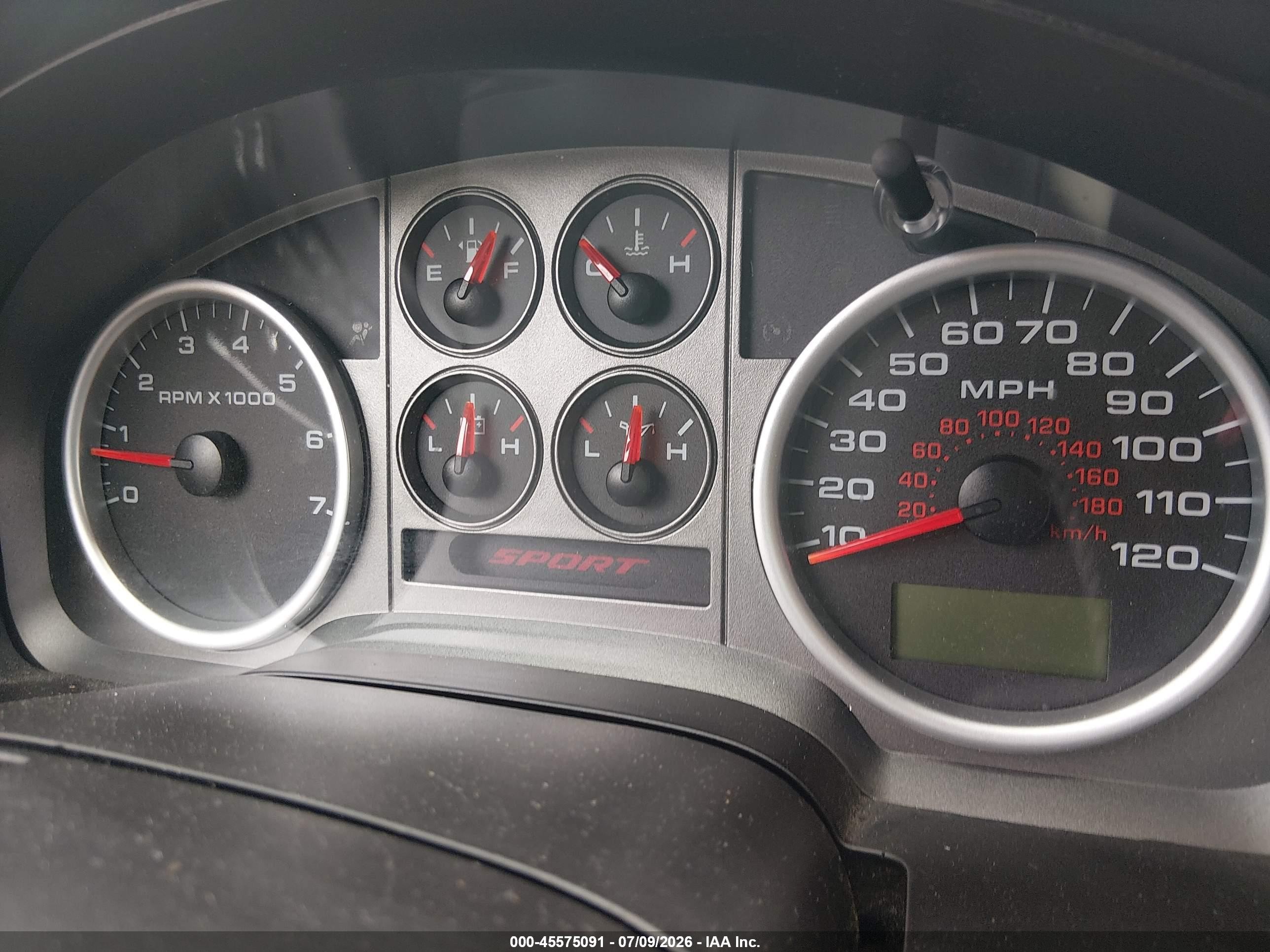 2007 Ford F-150 Lariat/stx/xl/xlt Black vin: 1FTPX12V87KD55179