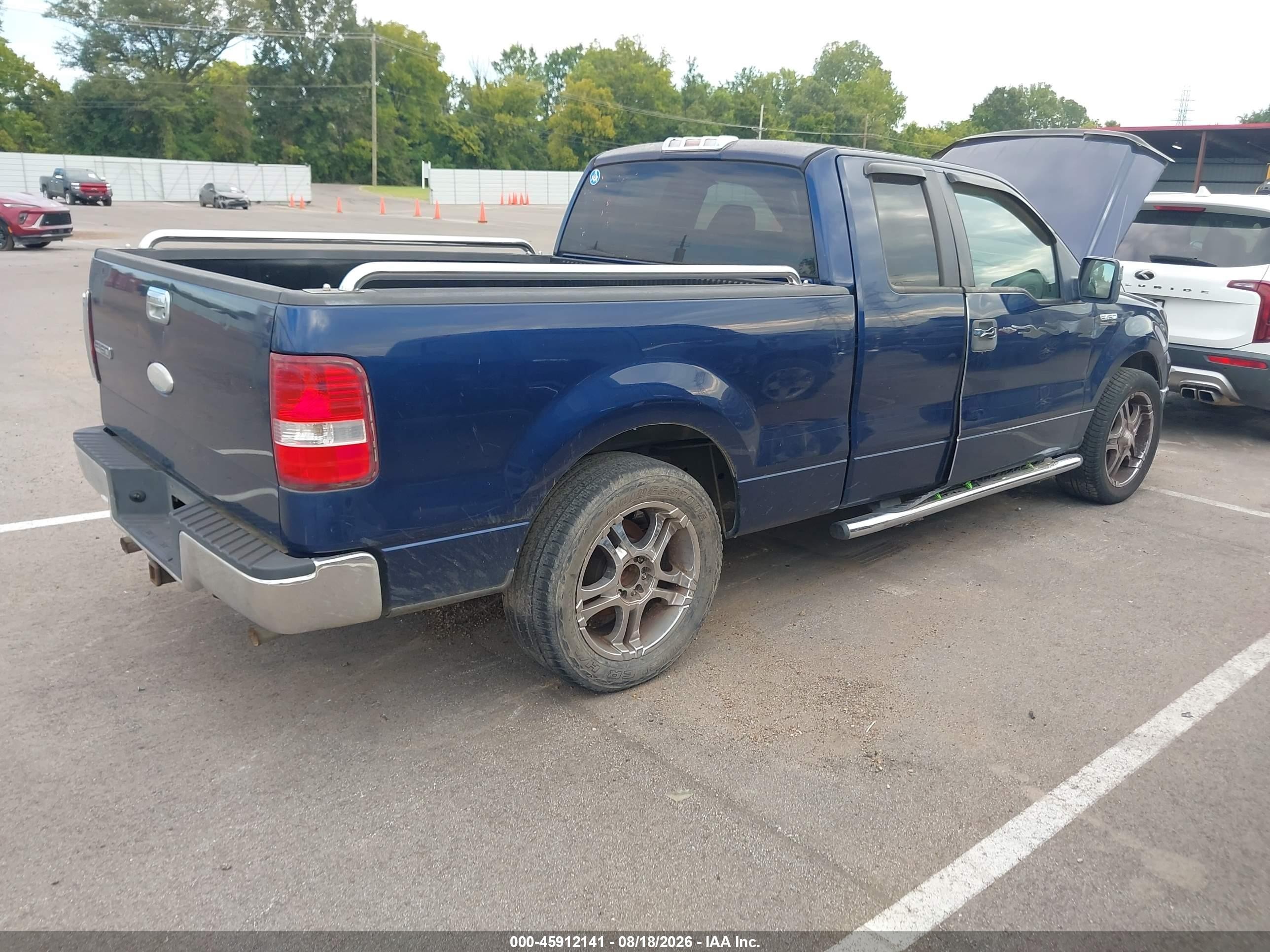 2008 Ford F-150 60th Anniversary/fx2/lariat/xl/xlt Blue vin: 1FTPX12V88FA93934