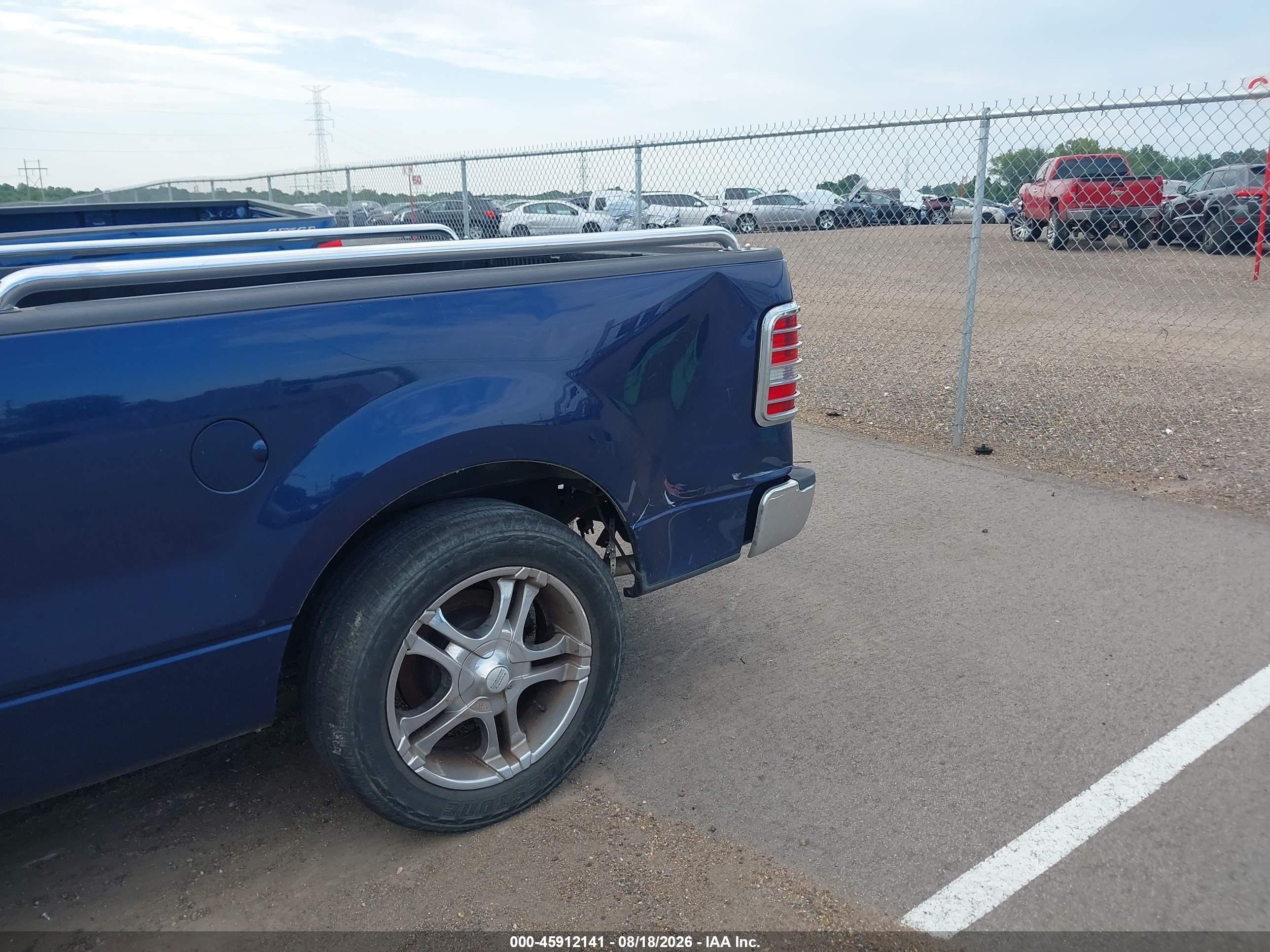2008 Ford F-150 60th Anniversary/fx2/lariat/xl/xlt Blue vin: 1FTPX12V88FA93934
