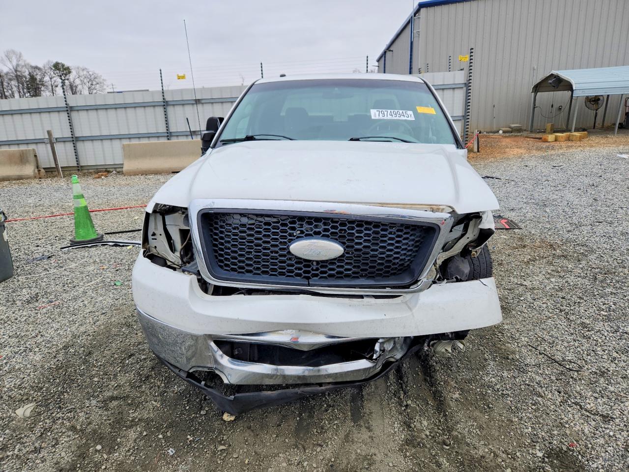 2008 Ford F150 White vin: 1FTPX12V88KC87547