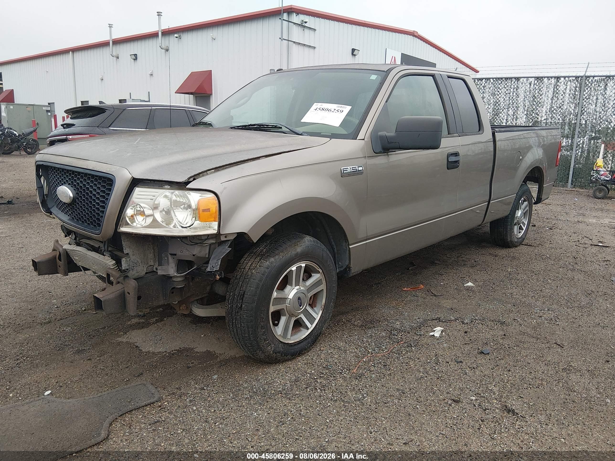 2006 Ford F-150 Lariat/xl/xlt Dark Brown vin: 1FTPX12V96NB69258