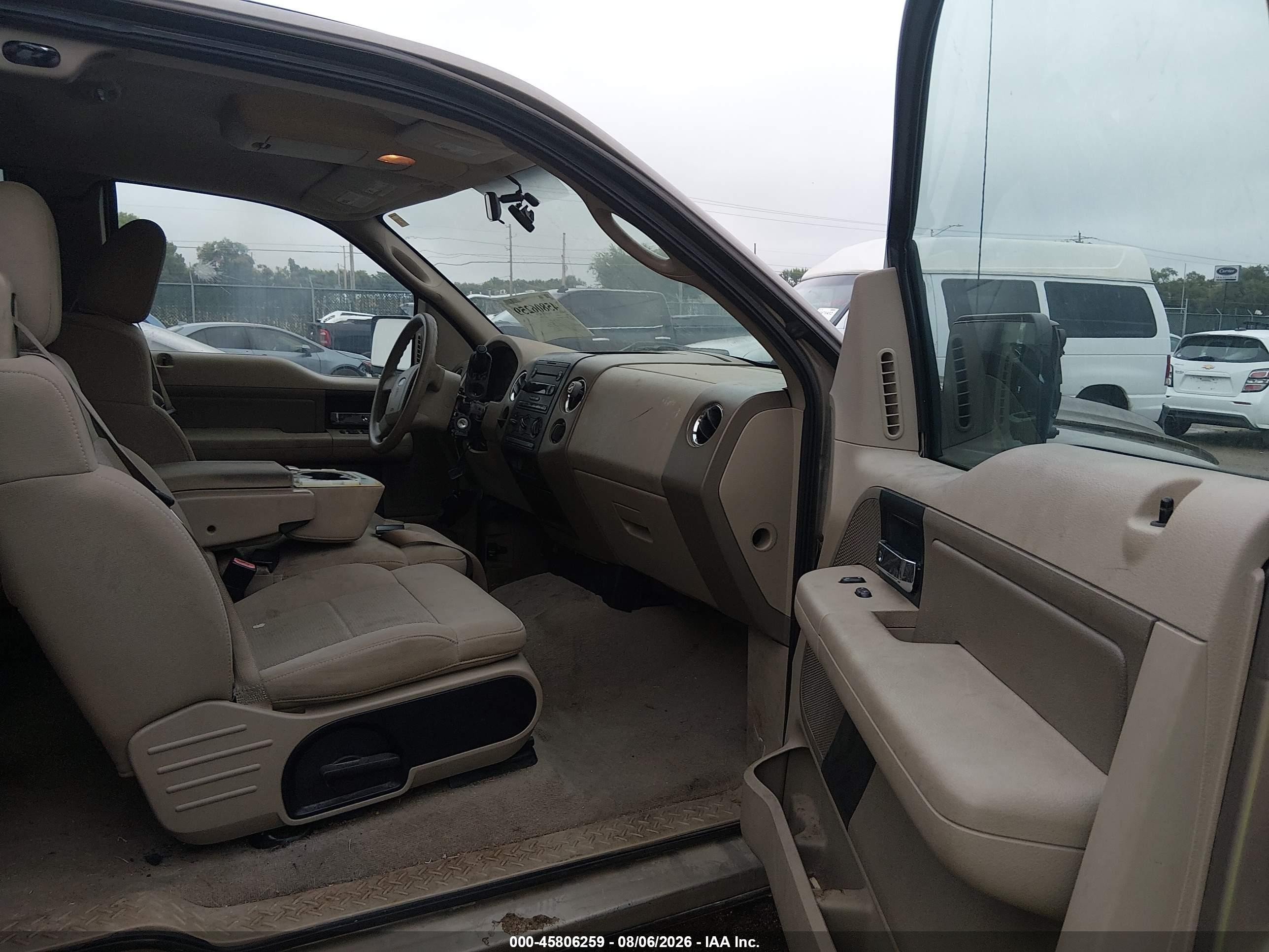 2006 Ford F-150 Lariat/xl/xlt Dark Brown vin: 1FTPX12V96NB69258