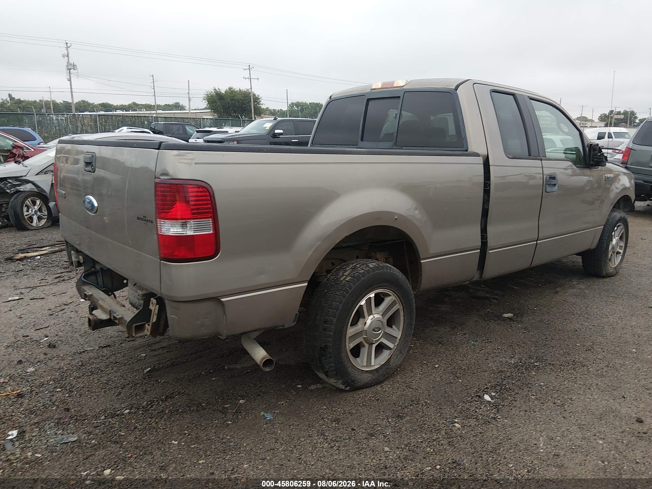 2006 Ford F-150 Lariat/xl/xlt Dark Brown vin: 1FTPX12V96NB69258