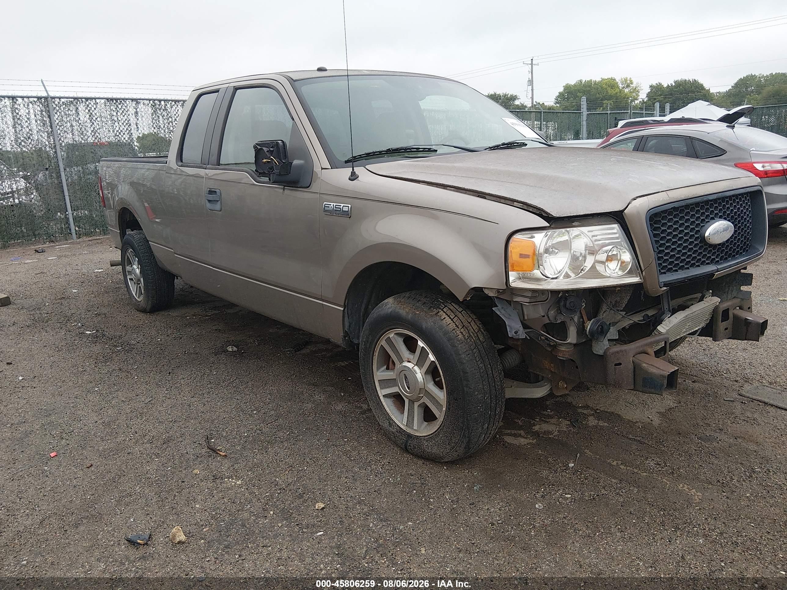 2006 Ford F-150 Lariat/xl/xlt Dark Brown vin: 1FTPX12V96NB69258