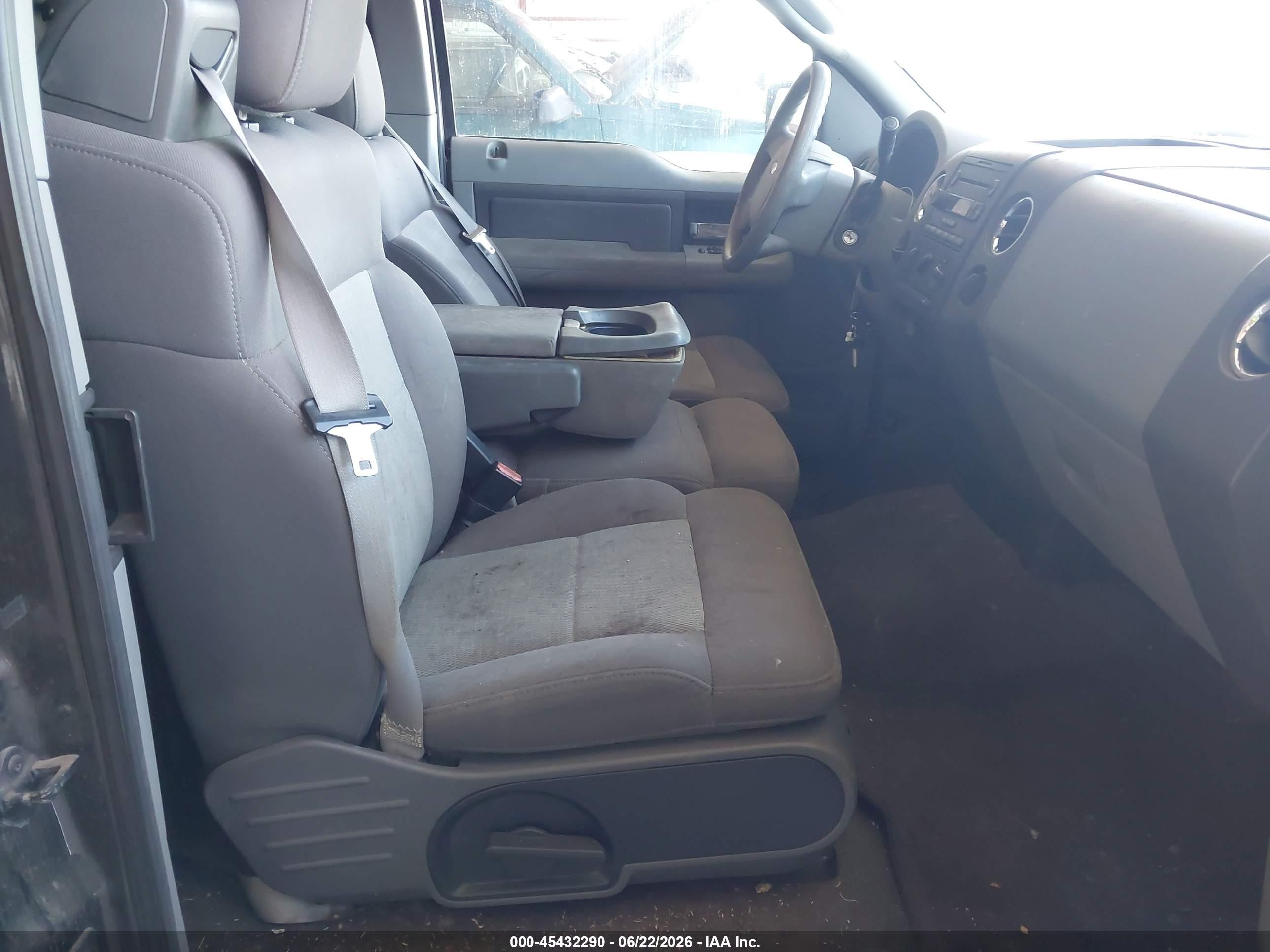 2006 Ford F-150 Lariat/xl/xlt Gray vin: 1FTPX12VX6NA95252
