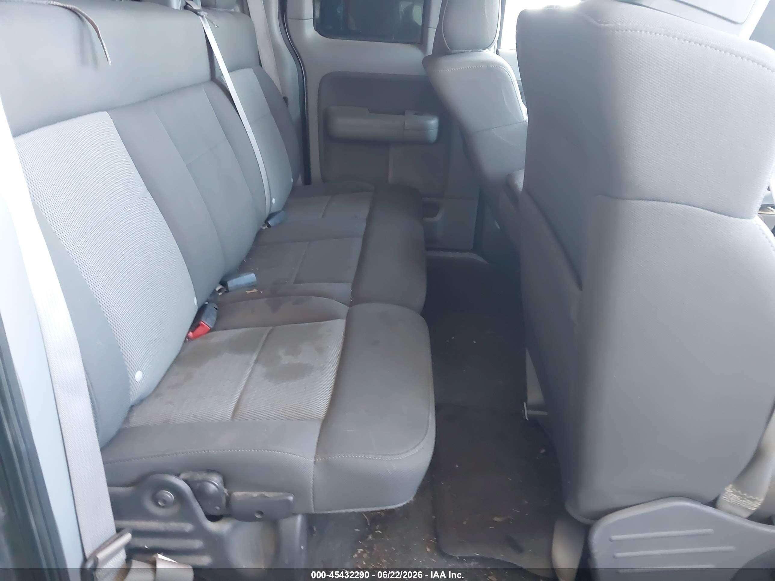2006 Ford F-150 Lariat/xl/xlt Gray vin: 1FTPX12VX6NA95252