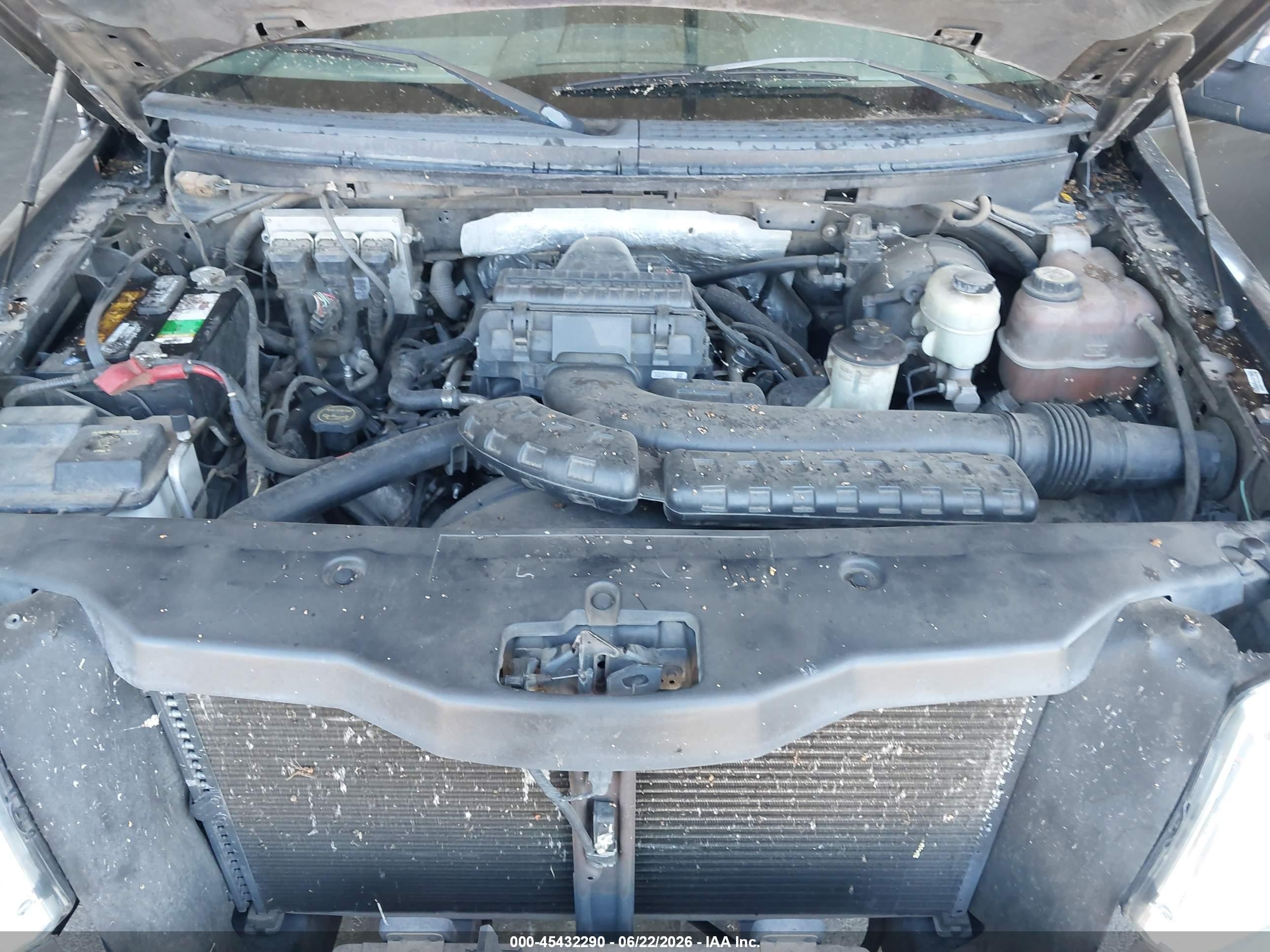 2006 Ford F-150 Lariat/xl/xlt Gray vin: 1FTPX12VX6NA95252