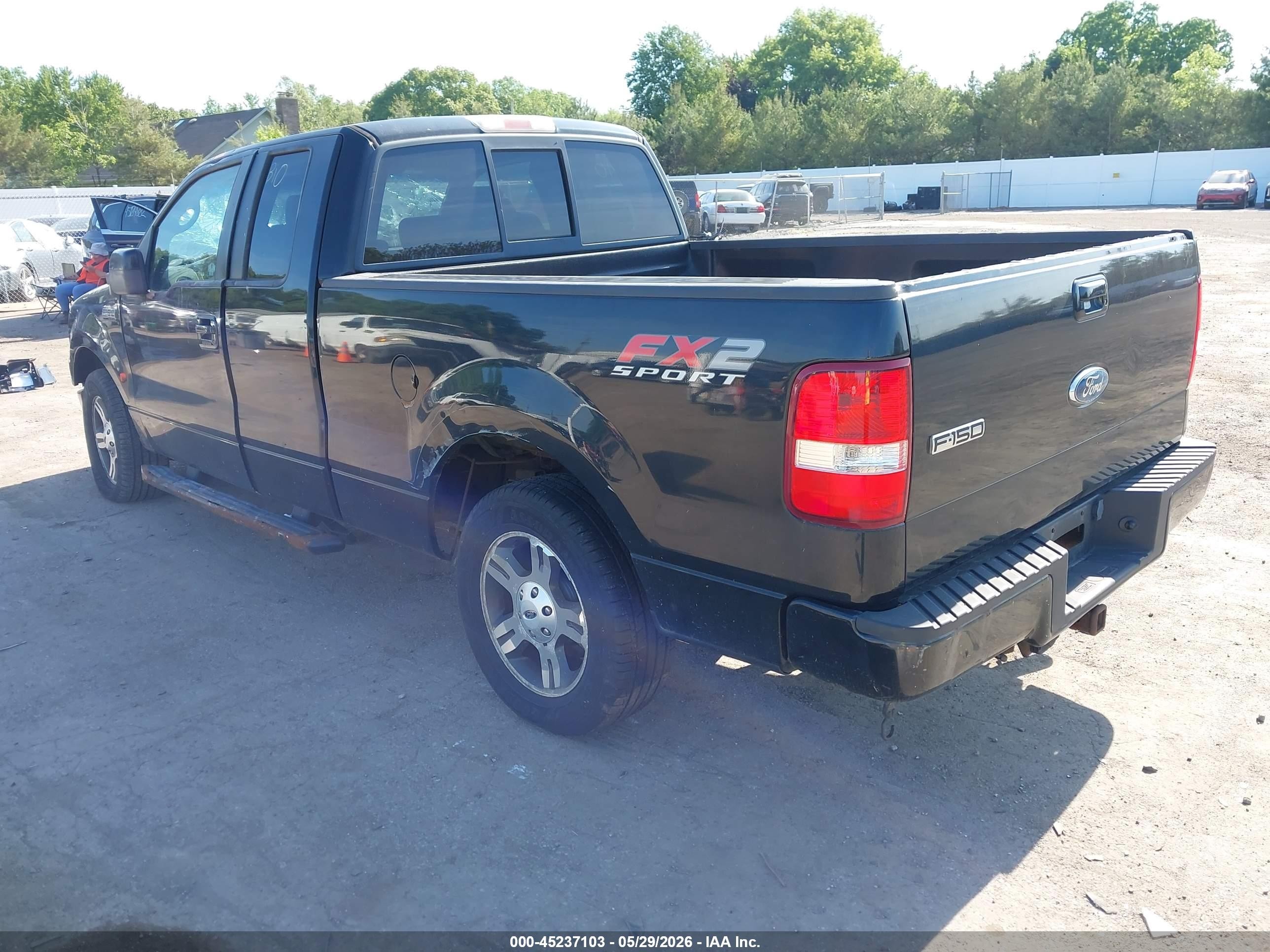 2008 Ford F-150 Xlt Black vin: 1FTPX12VX8KC53822