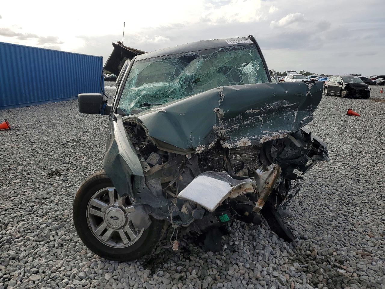 2008 Ford F150 Зеленый vin: 1FTPX12VX8KD03103
