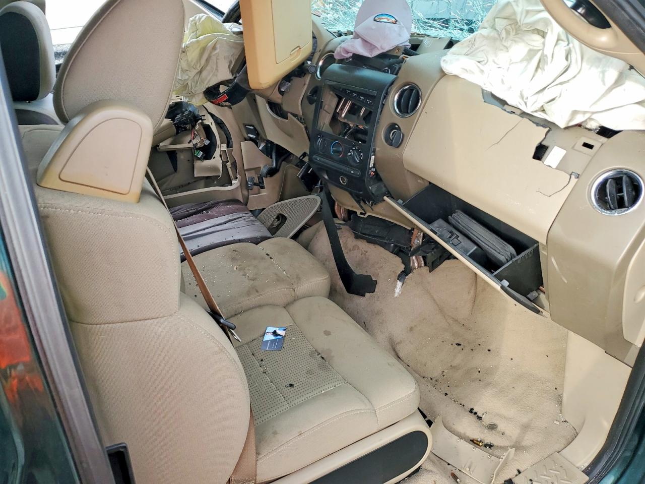 2008 Ford F150 Зеленый vin: 1FTPX12VX8KD03103