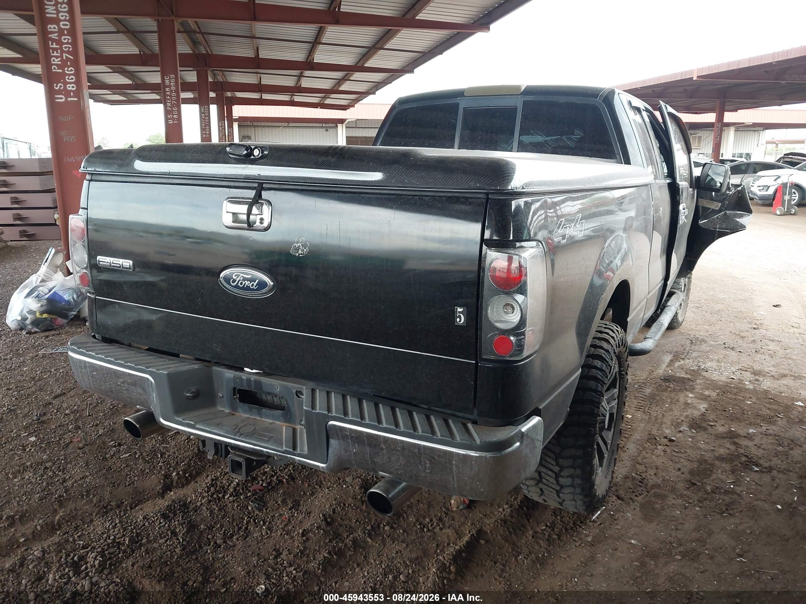 2004 Ford F-150 Fx4/lariat/xl/xlt Black vin: 1FTPX14504FA23979
