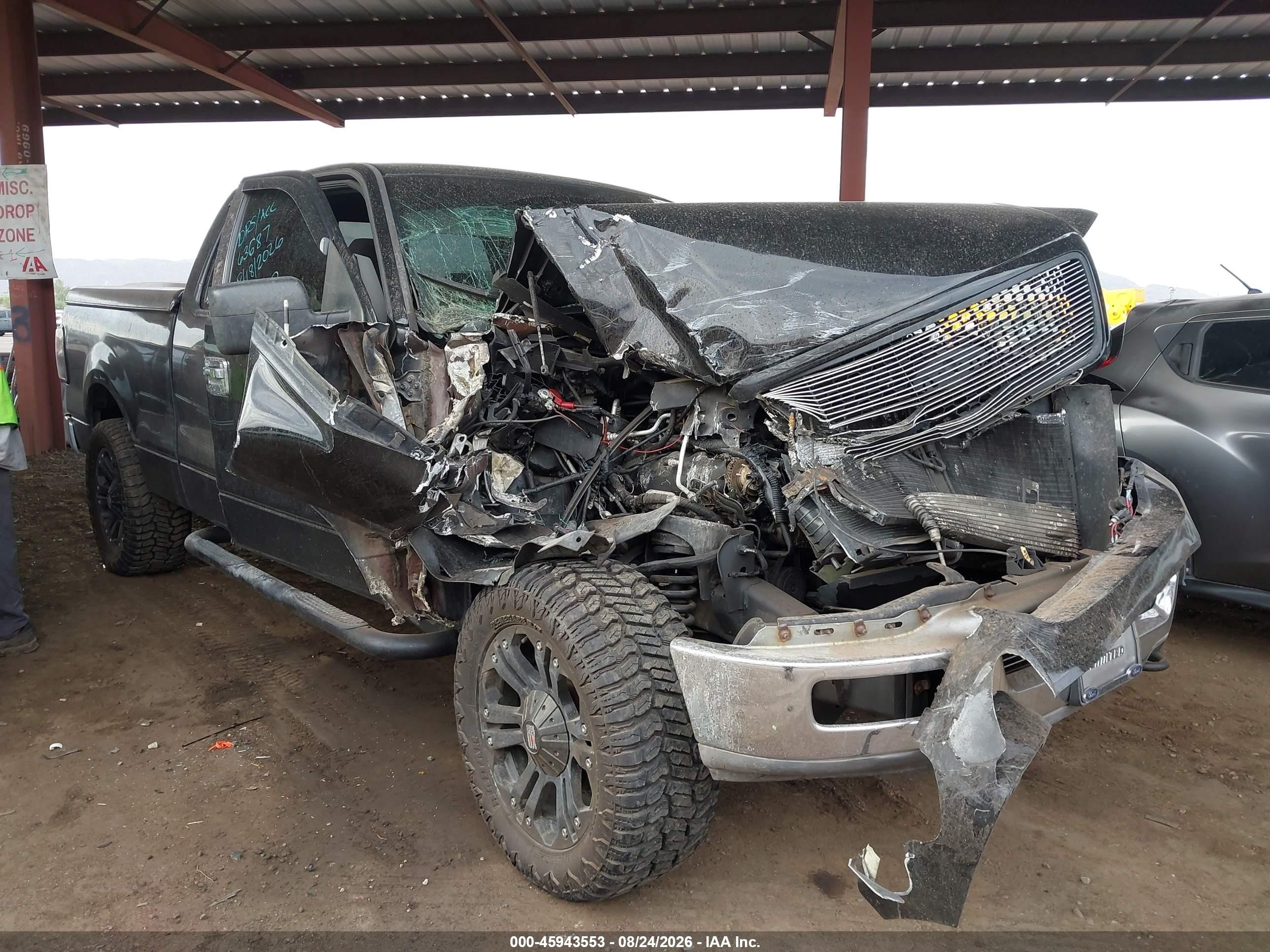 2004 Ford F-150 Fx4/lariat/xl/xlt Black vin: 1FTPX14504FA23979
