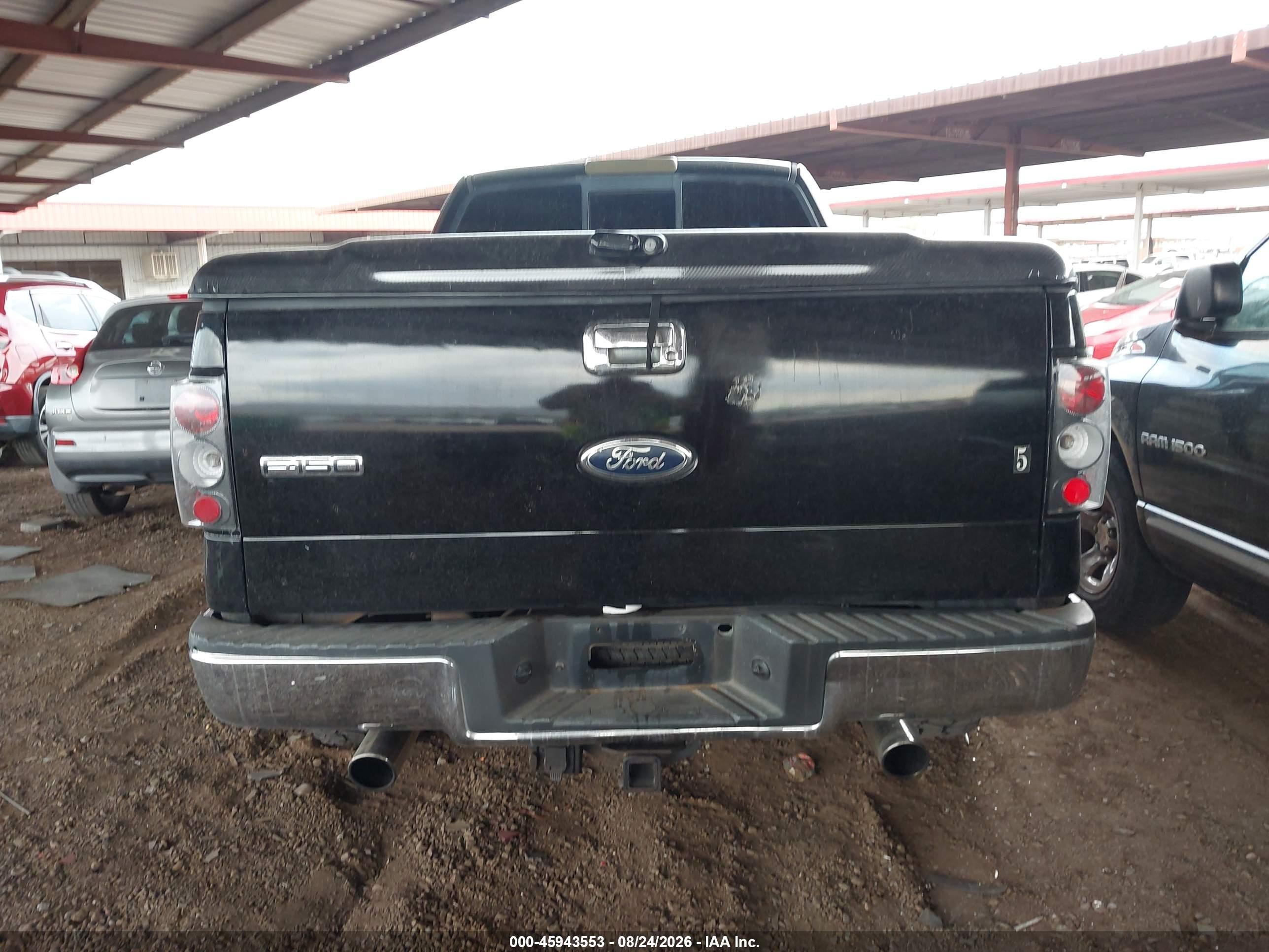 2004 Ford F-150 Fx4/lariat/xl/xlt Black vin: 1FTPX14504FA23979