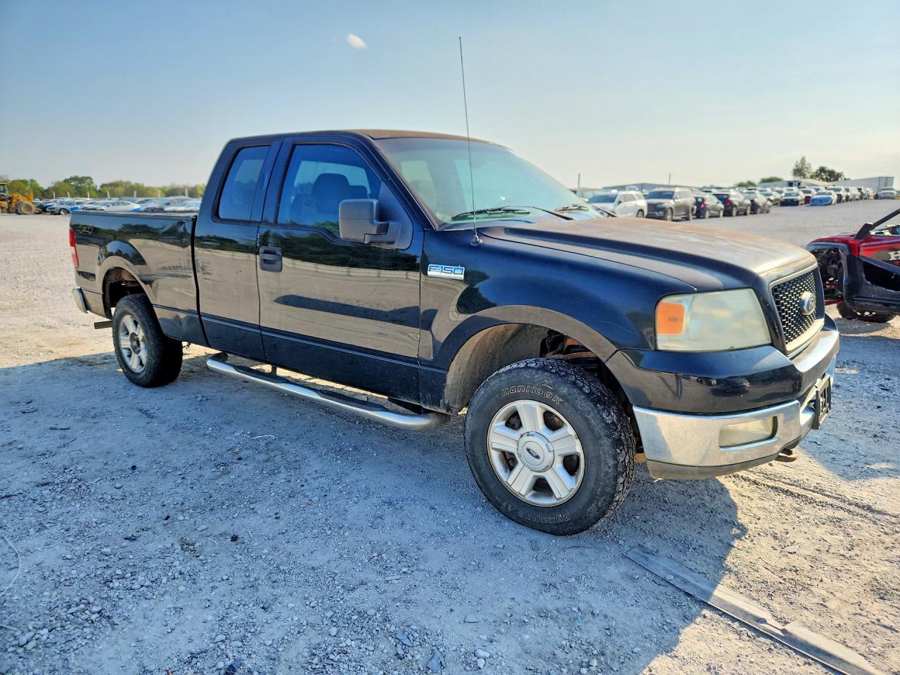 2004 Ford F150 Black vin: 1FTPX14504FA32486