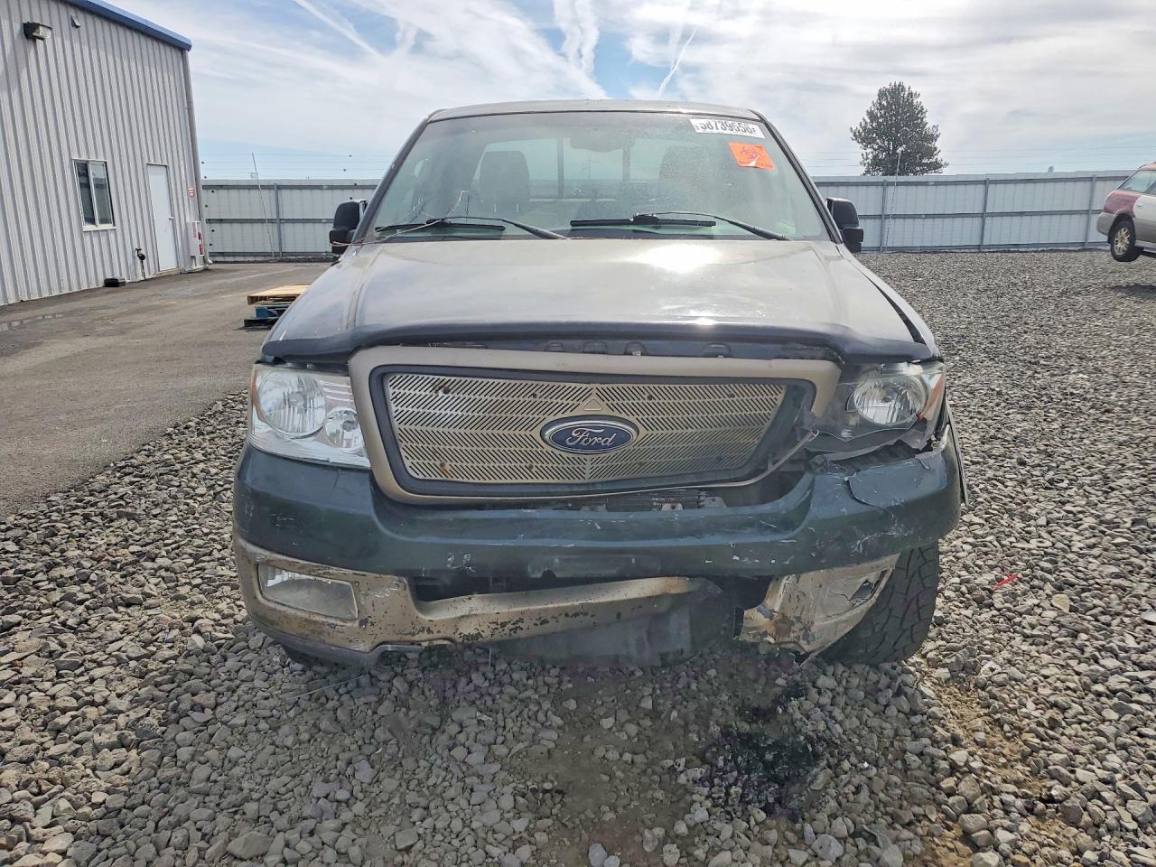 2004 Ford F-150 Green vin: 1FTPX14504KA90685