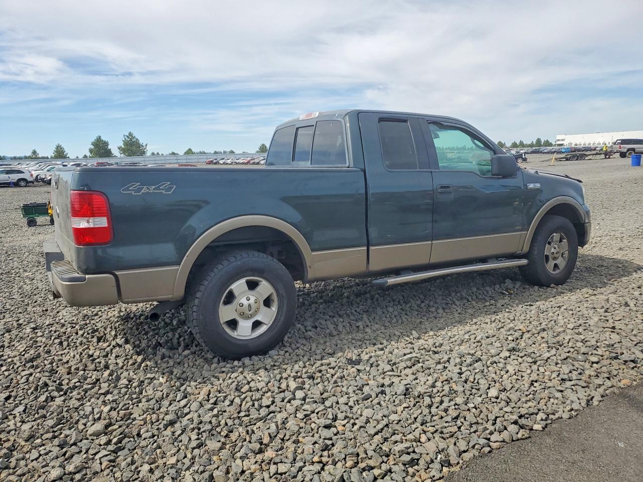 2004 Ford F-150 Green vin: 1FTPX14504KA90685