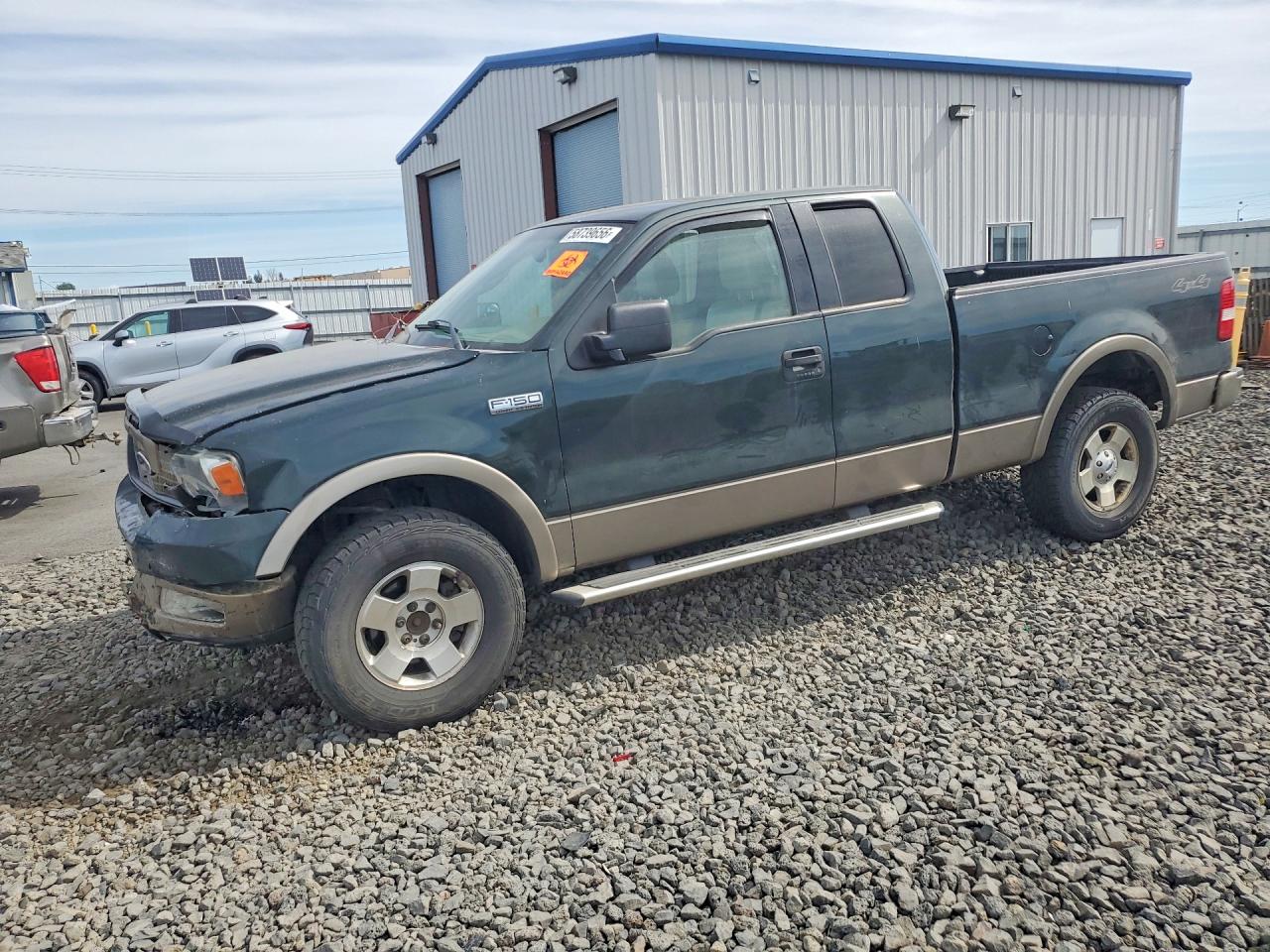 2004 Ford F-150 Green vin: 1FTPX14504KA90685
