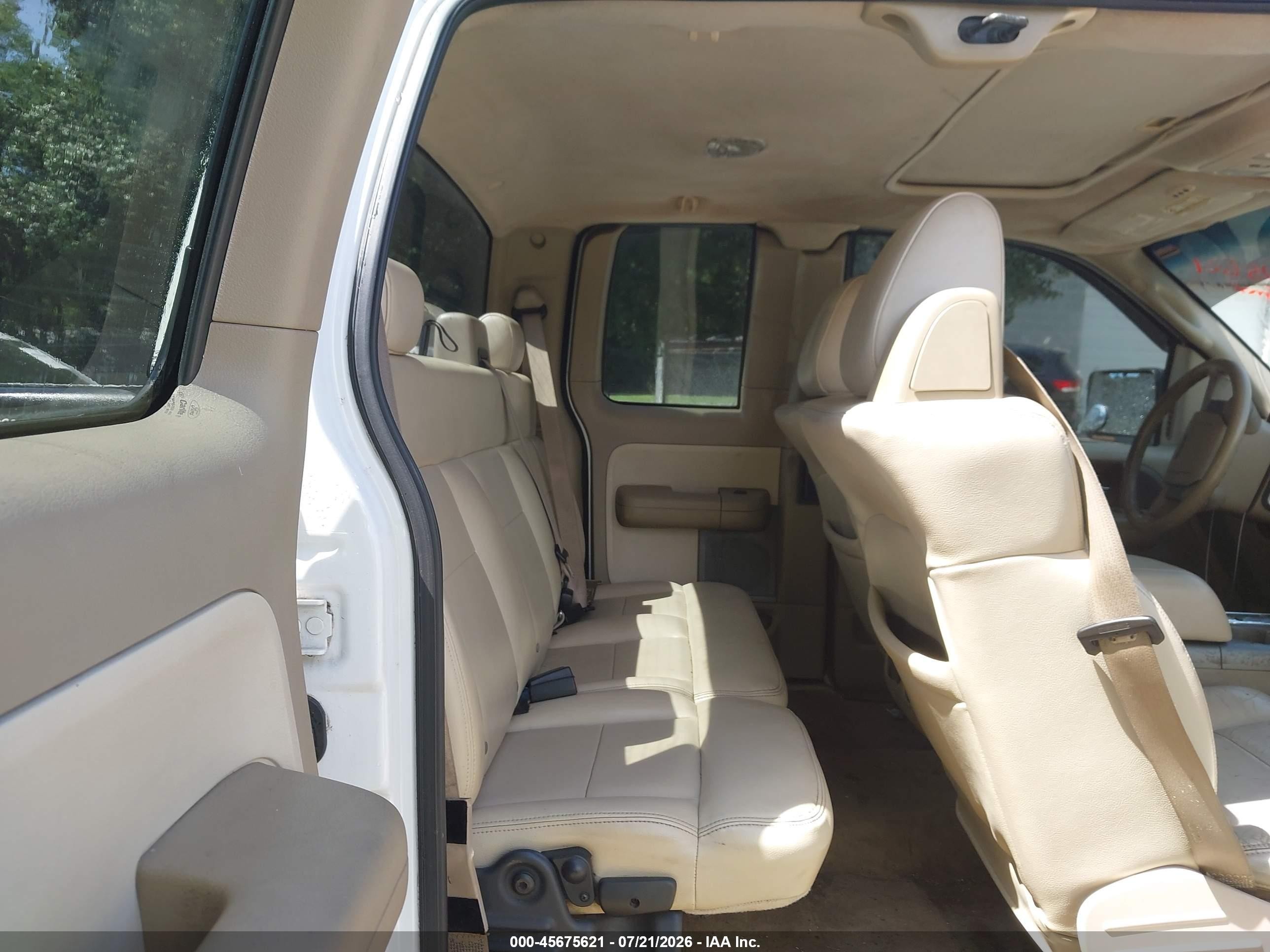 2004 Ford F-150 Fx4/lariat/xl/xlt White vin: 1FTPX14504KB15231